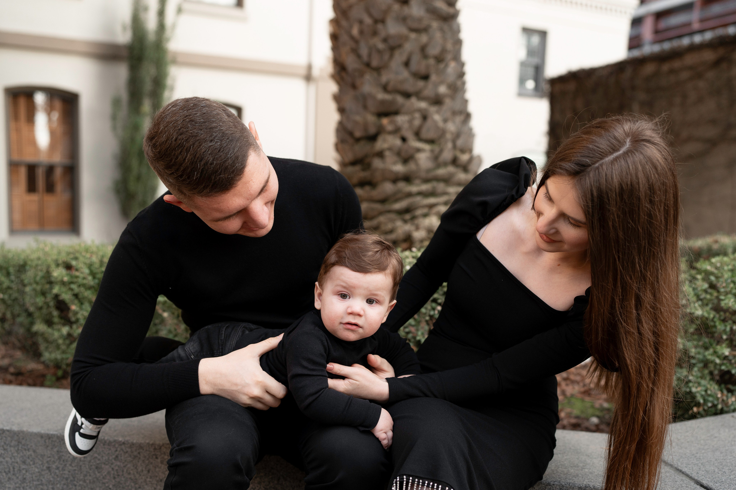 Artem, Nadia & Elisha. Family photographer in Sacramento | Sofia Pavenko