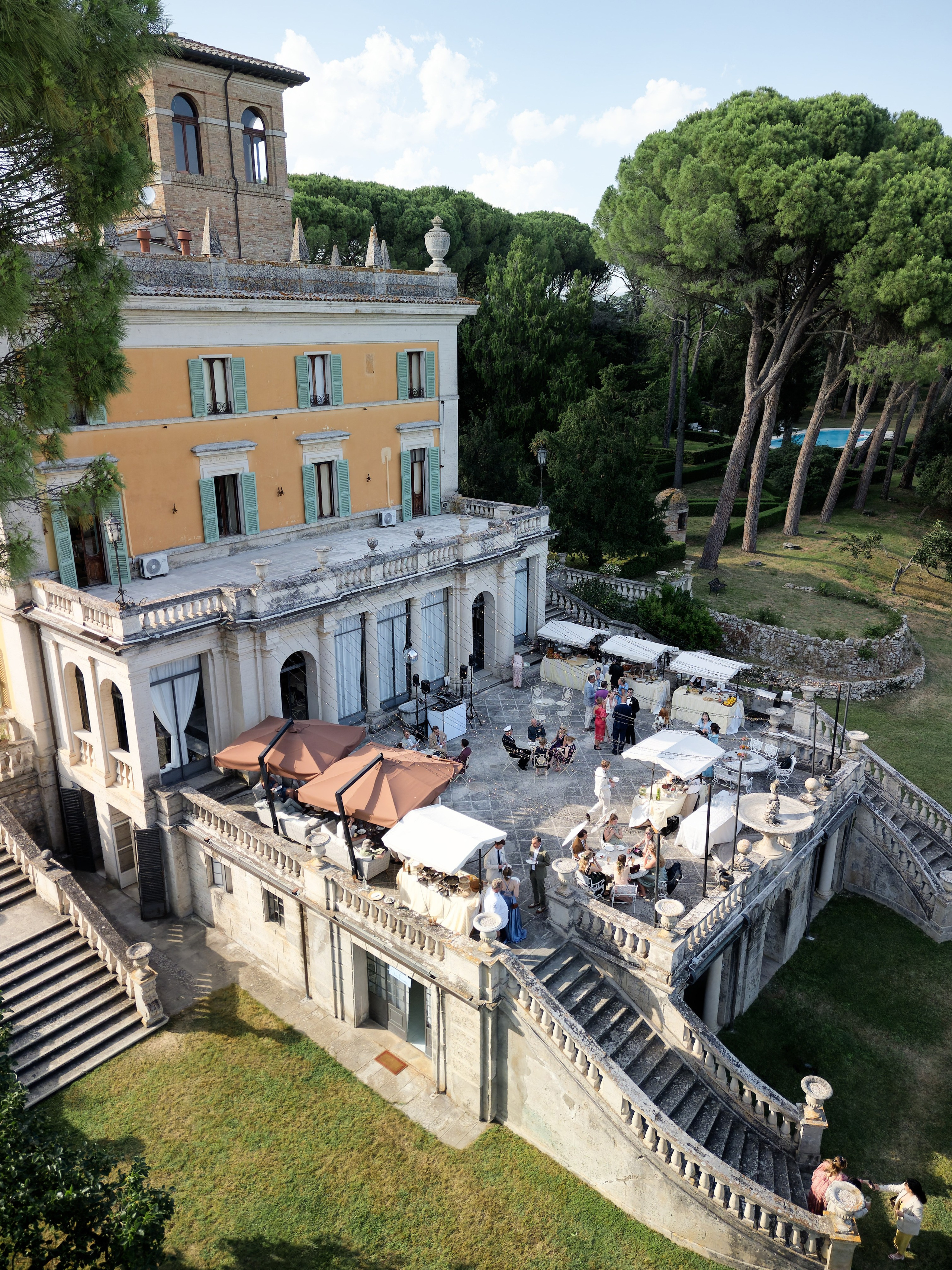 Wedding at La Torre di Pila, Umbria, Italy Preview