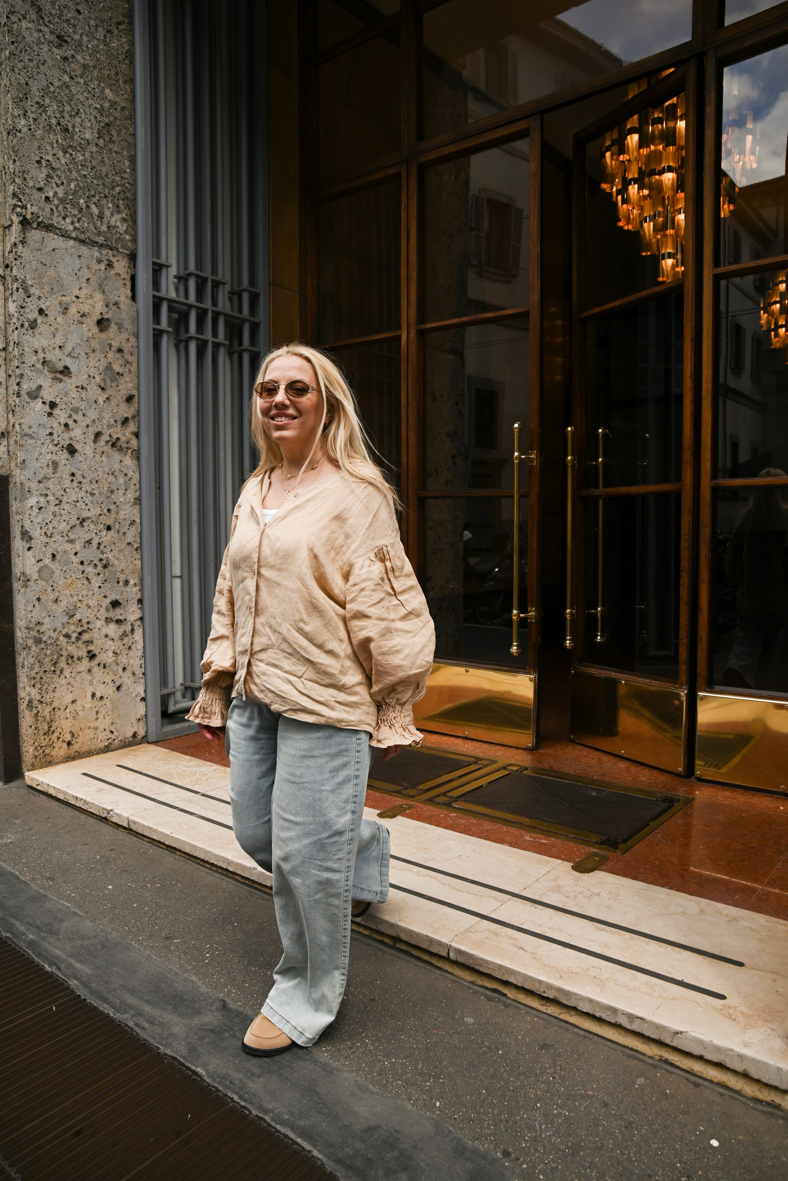 Walking in the center of Milan