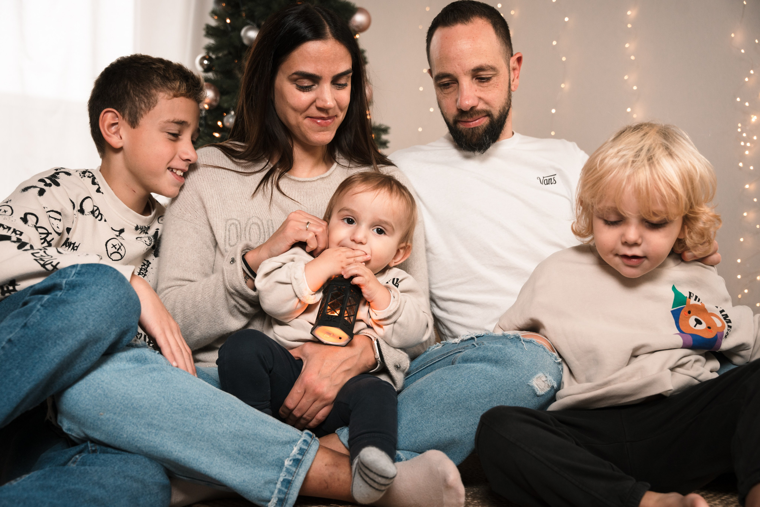 Christmas Studio Photoshoot. Elena Seewald