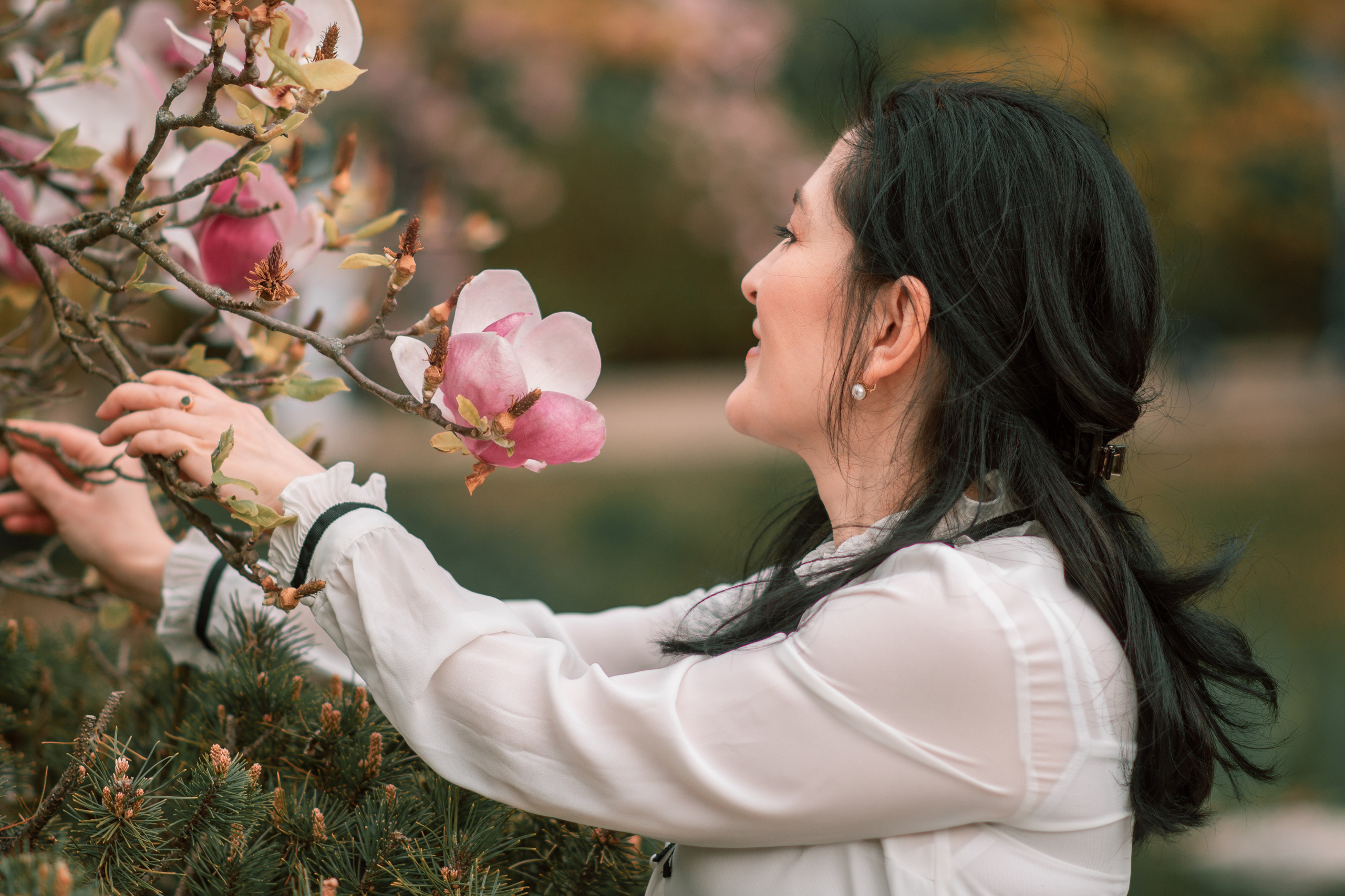 Магнолии. Семейный и детский фотограф