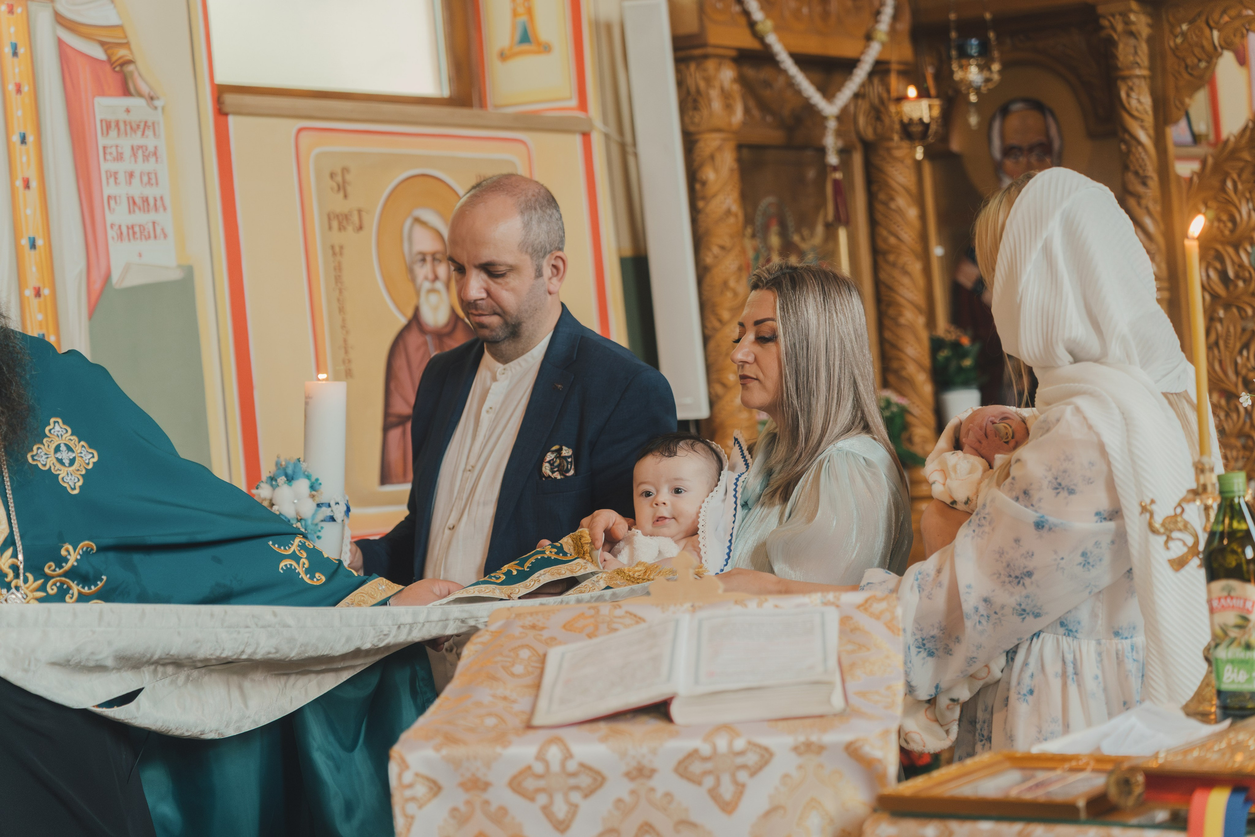 Théo Andrei`s Christening