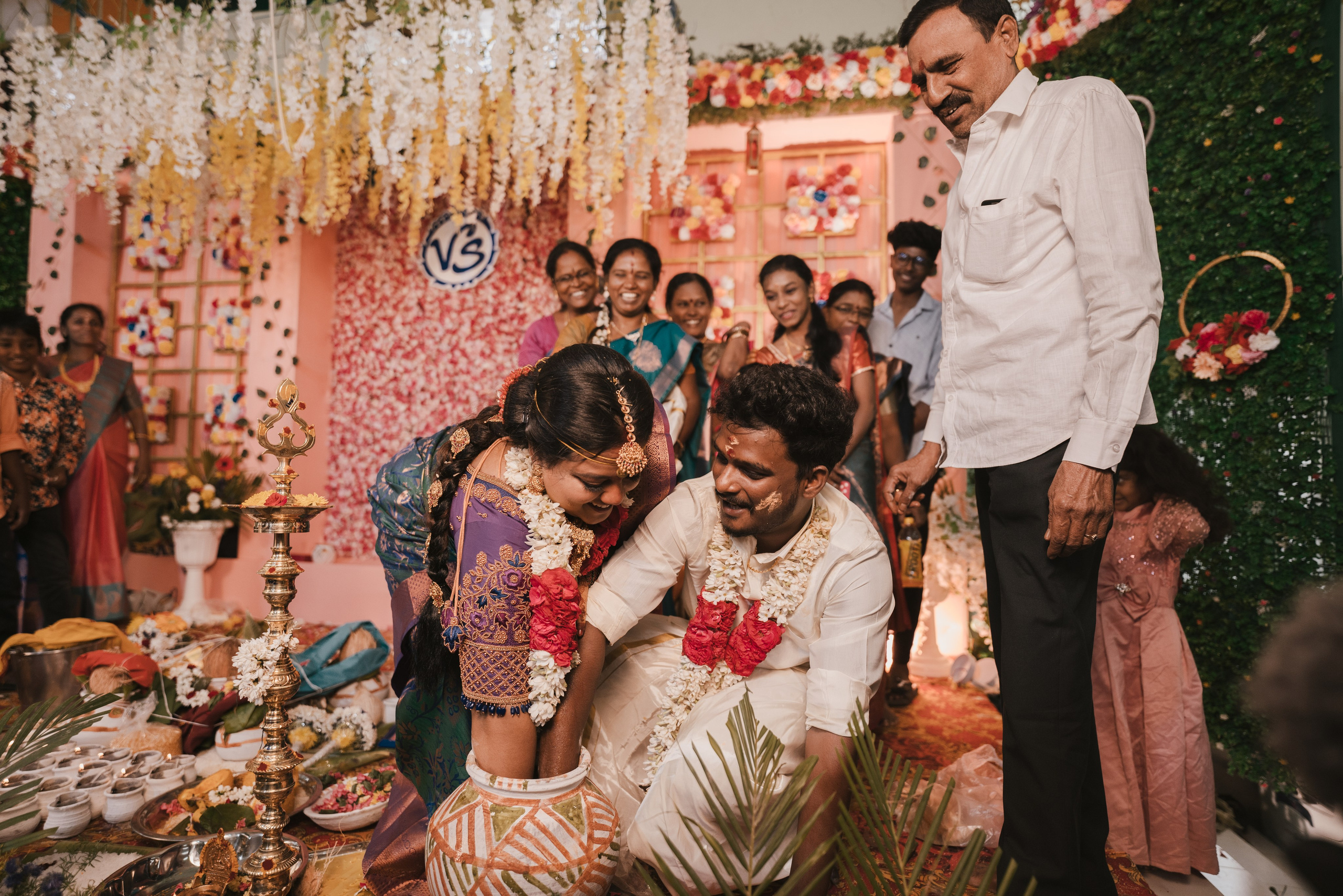 Vignesh & Surya. Agam Vizha