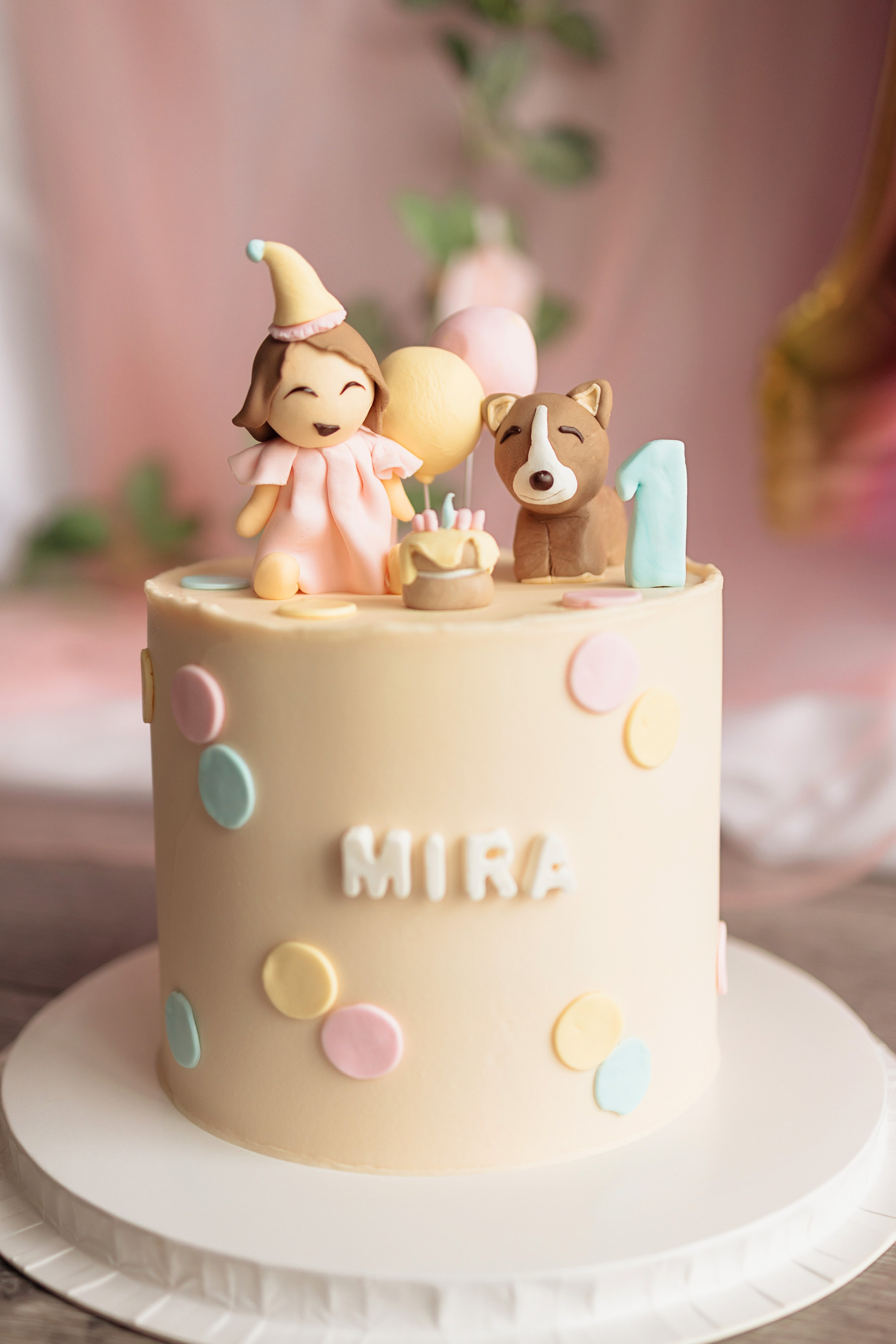 Portrait 1st Birthday. Family and Event photographer in Bay Area Elena Tiuriumina