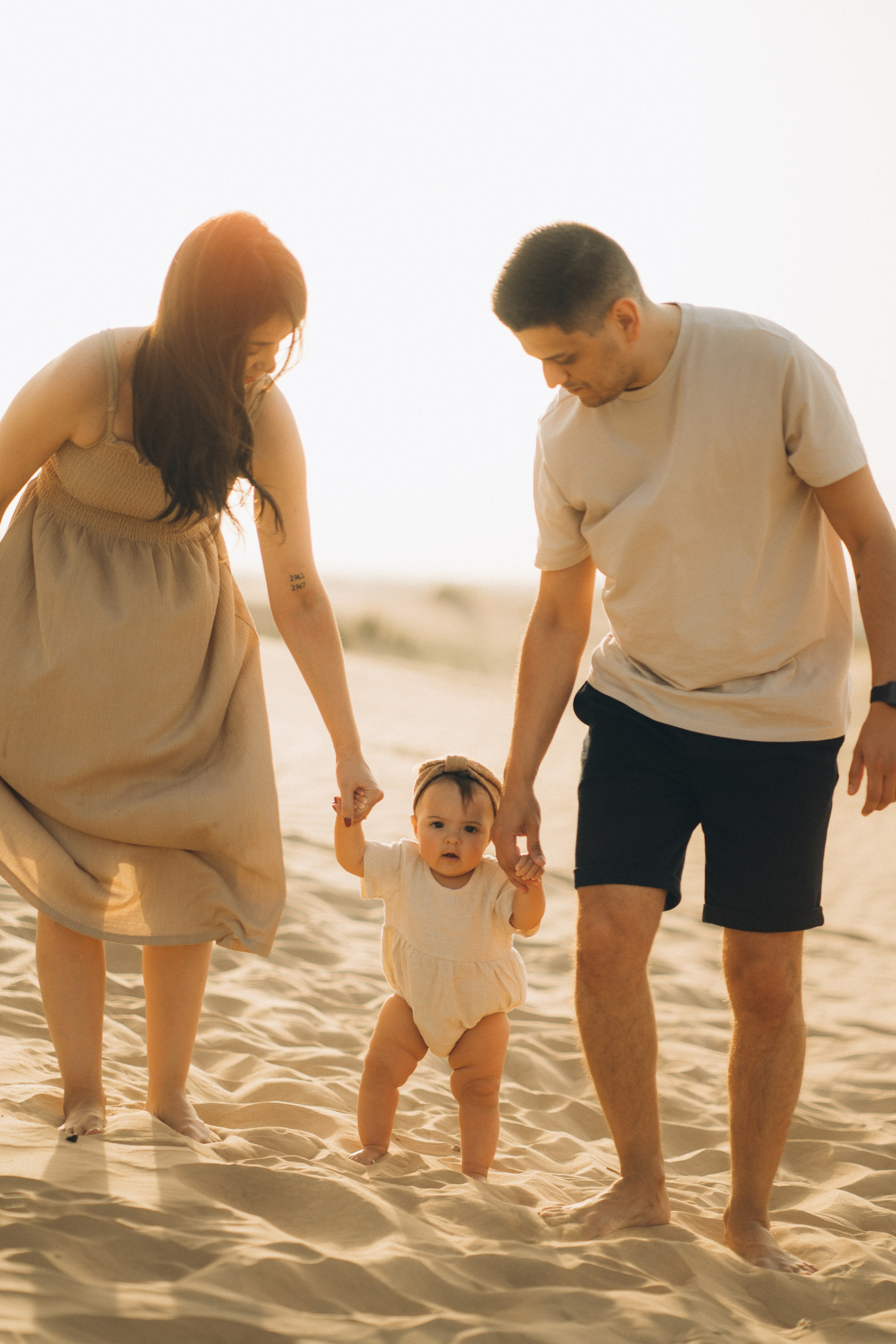 Sunset in the desert. Angela Iakovleva — Family Photographer in Dubai