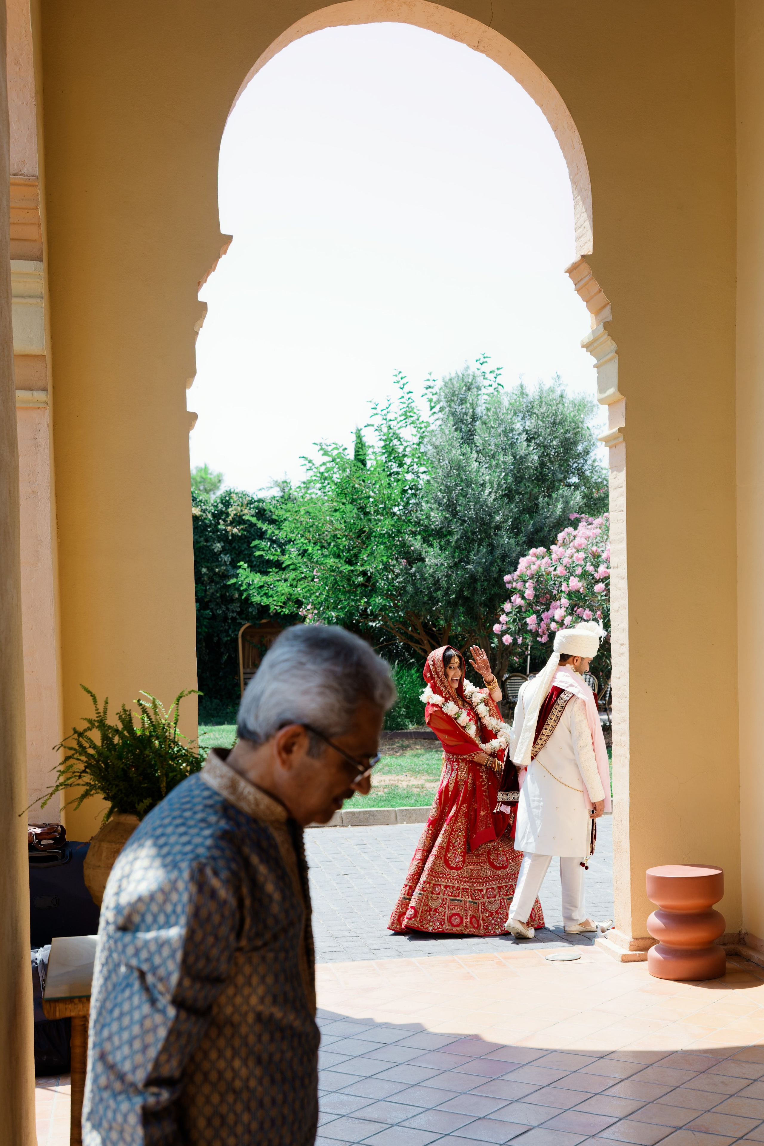 Indian wedding at Gran Villa Rosa, Barcelona