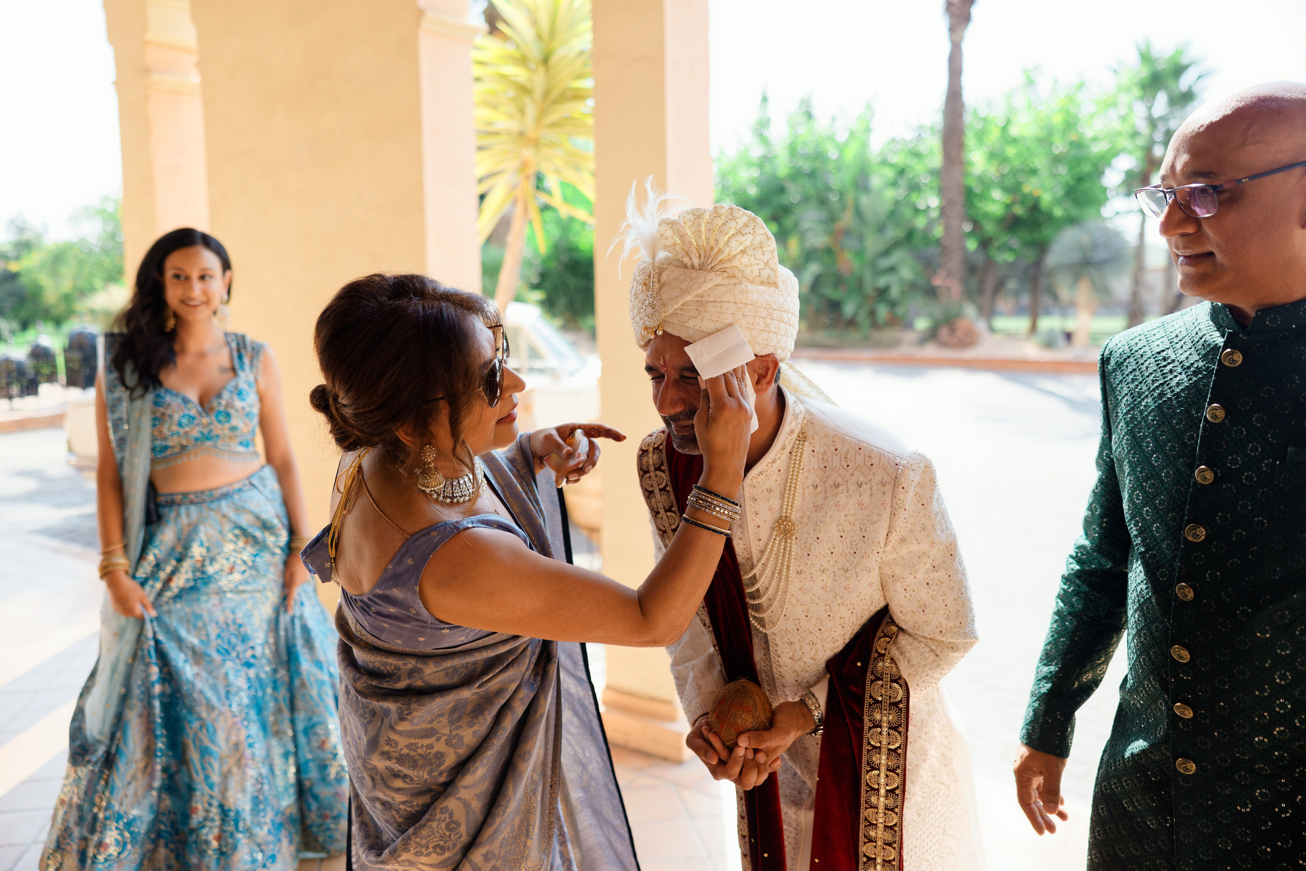 Indian wedding at Gran Villa Rosa, Barcelona