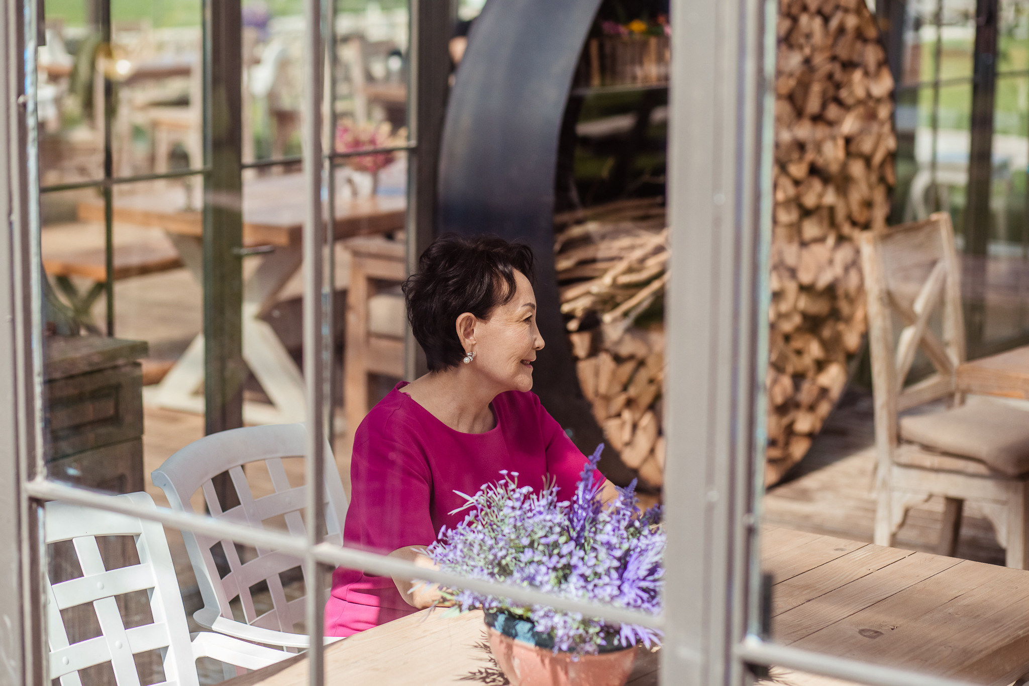Family photo session on a farm in Urla