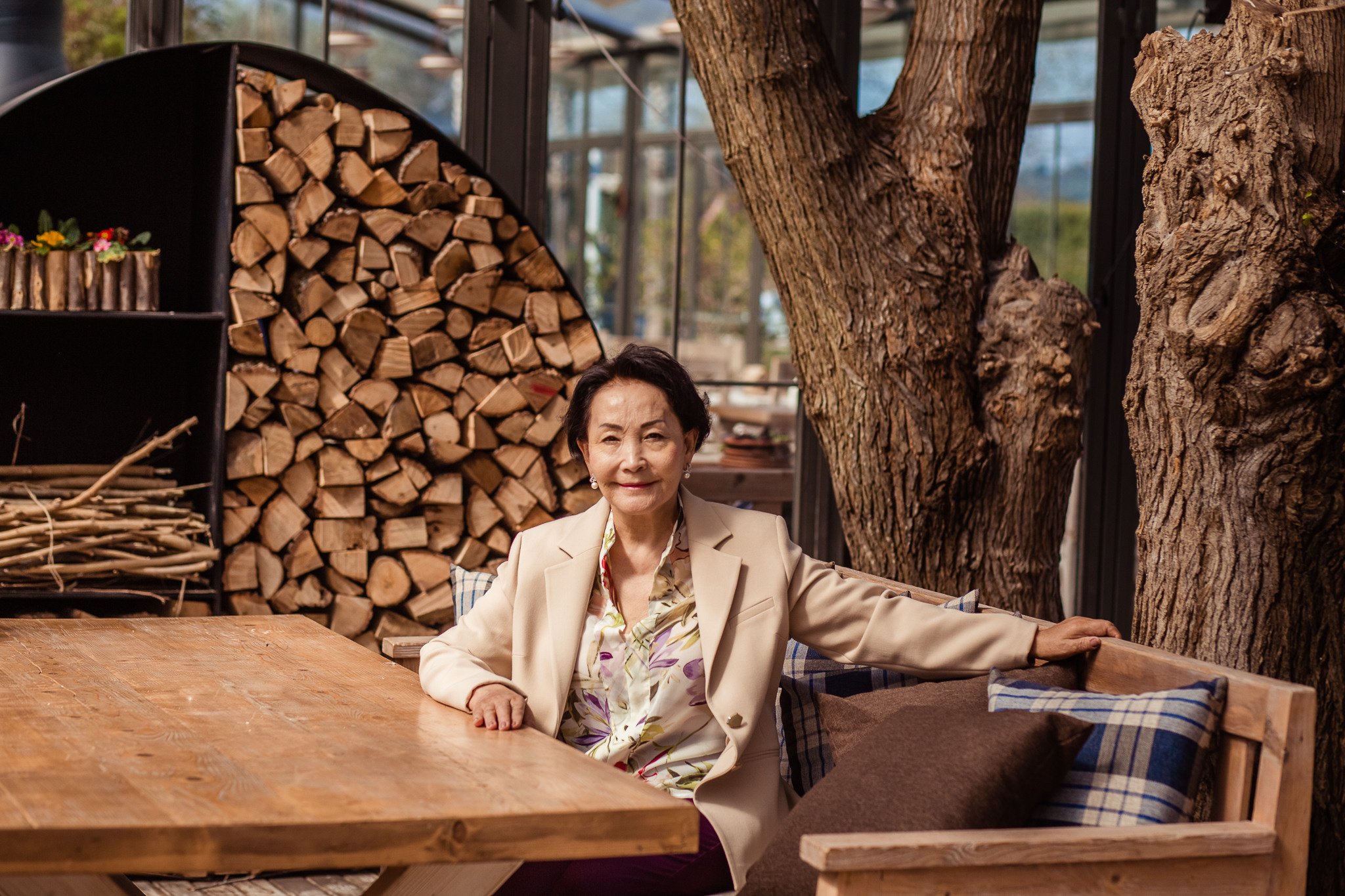 Family photo session on a farm in Urla