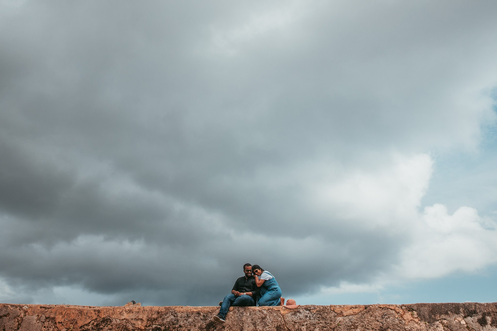 Post wedding portraits, Unawatuna, Sri Lanka