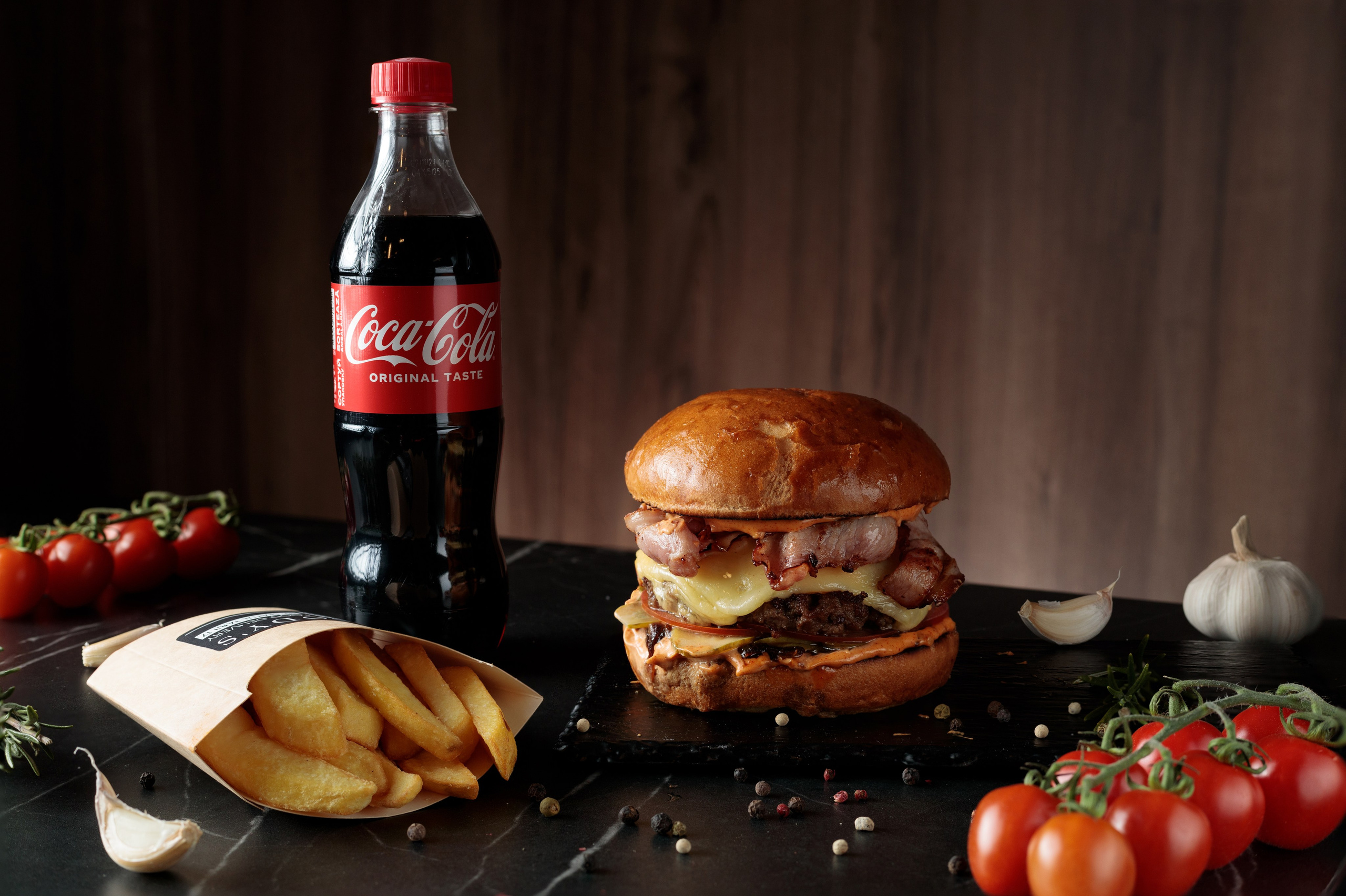 Burger menu. Captured by Hallovud