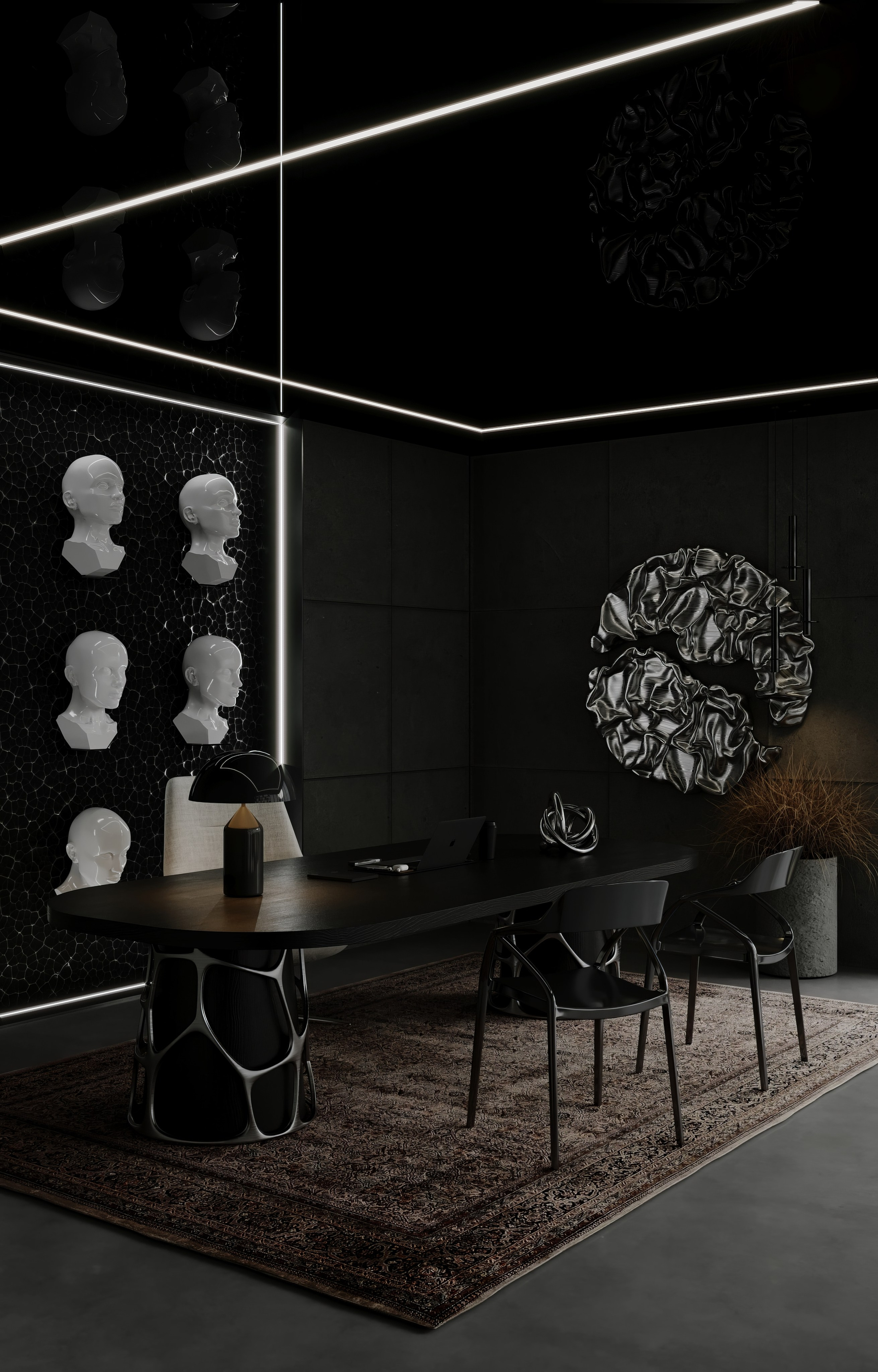 AS [Office design concept]. Anastasia Sorochin| 3d Visualization