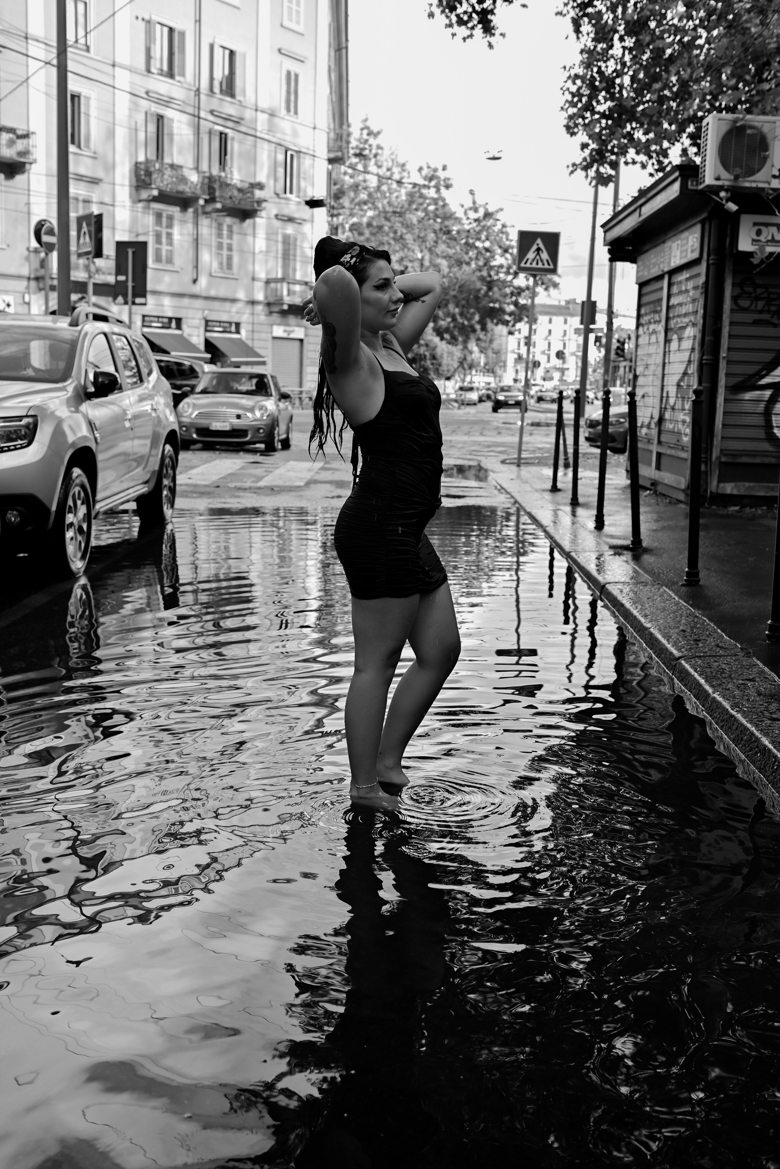 Scatti per far andare l’acqua di traverso all’ex