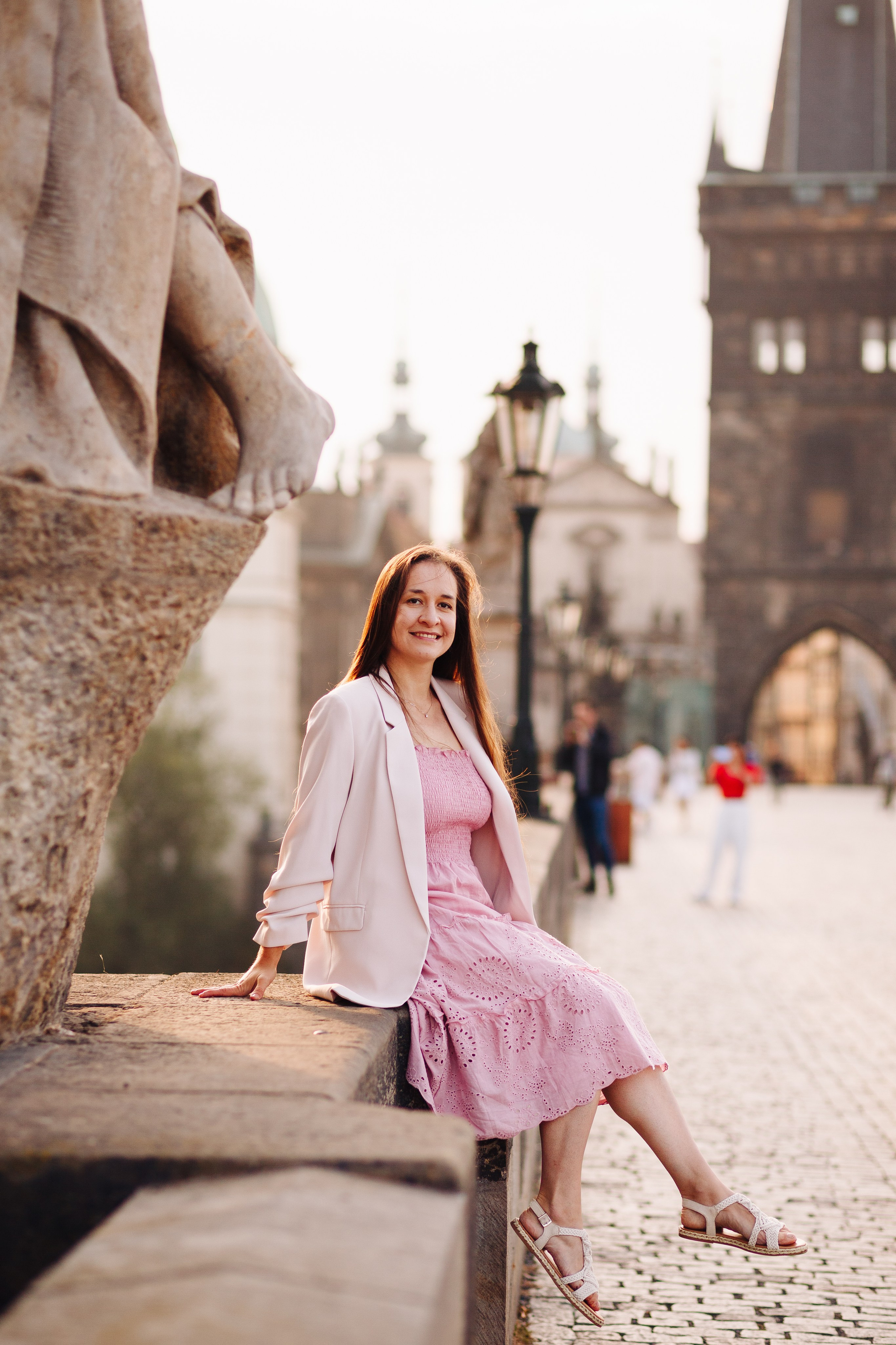 Kate. Photographer in Prague for tourists