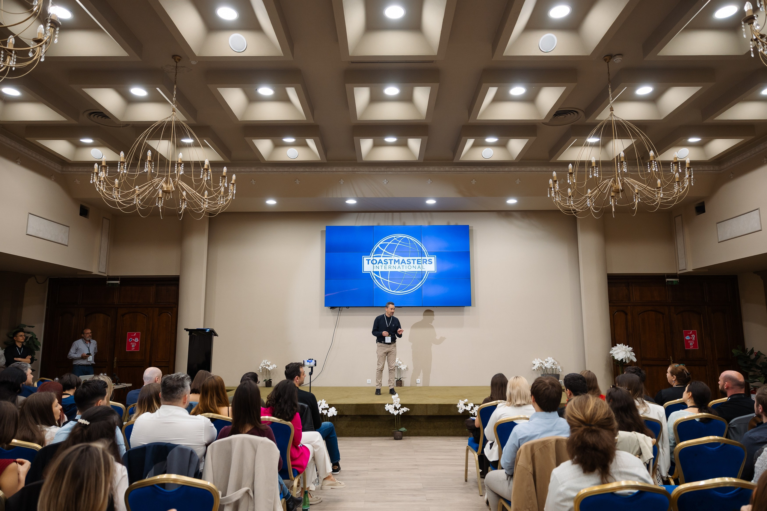 Toastmasters Conference. Marius Ciocan