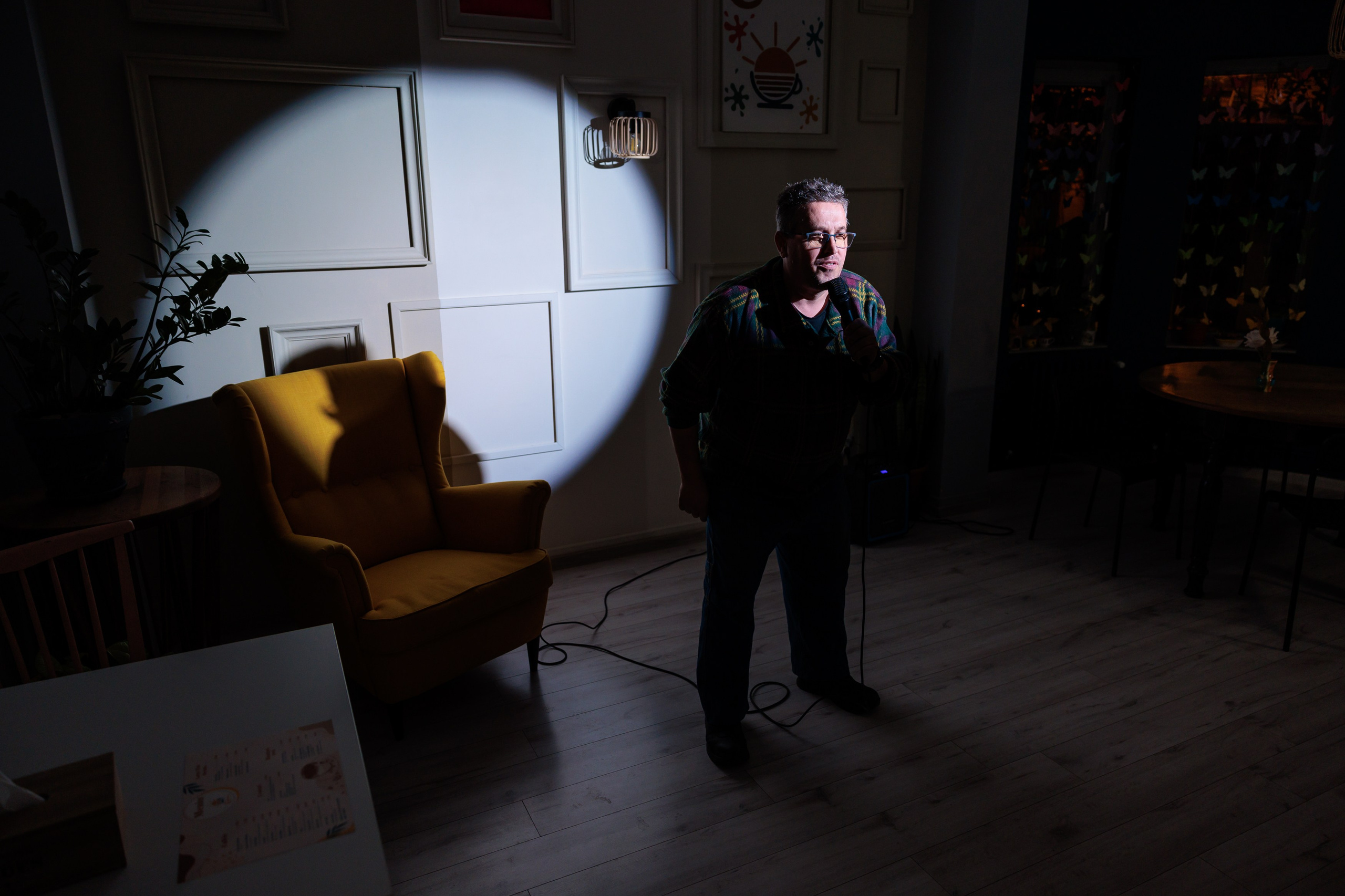 Open Mic - Caferamica. Marius Ciocan