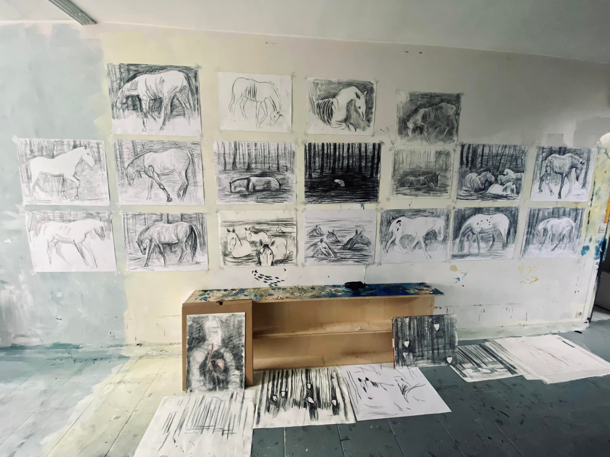 Chevaux. Marina Antonova