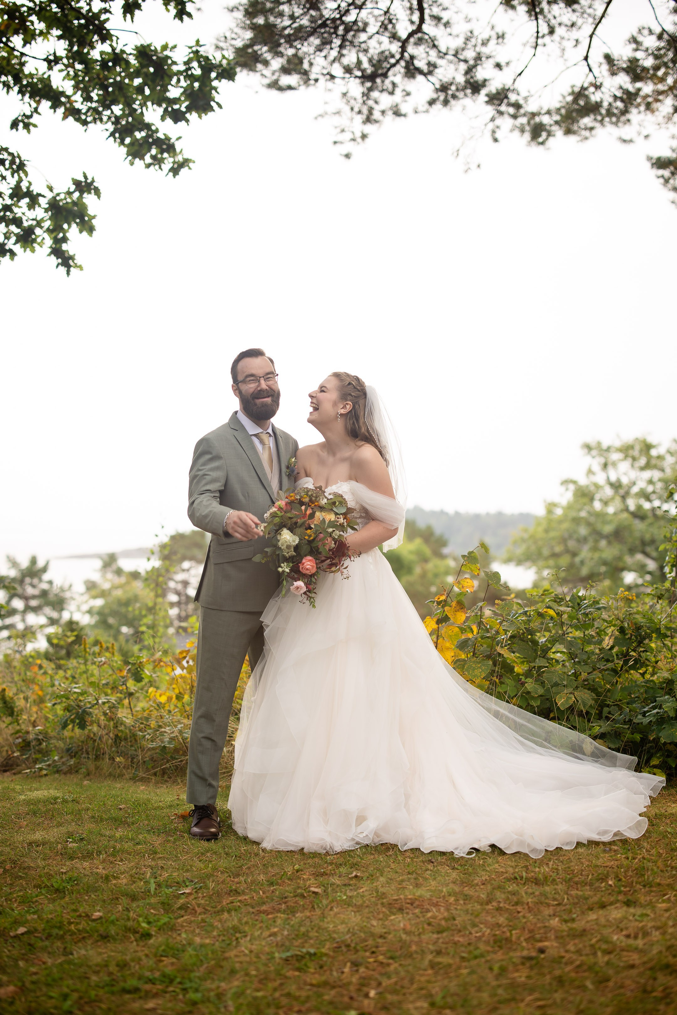 Bryllupsfotografering på Tromøya i Arendal. Bryllupsfotograf i Oslo og Rogaland — Meisal Media