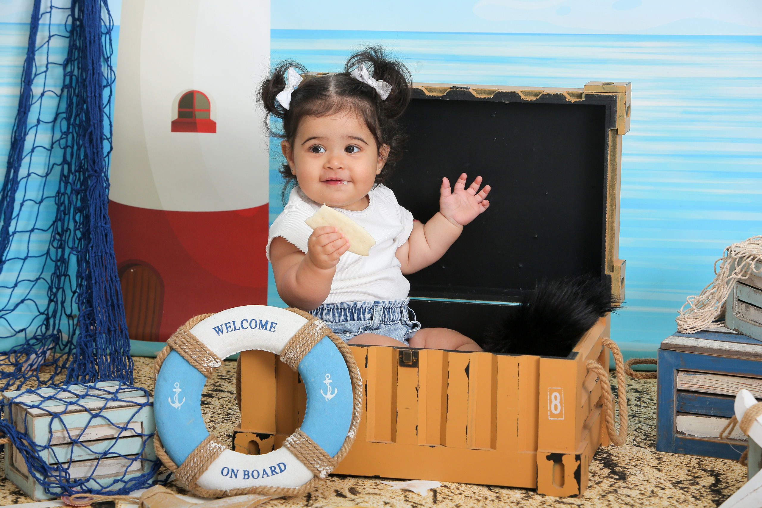 נועה בת שנה. Wedding and events photographers Studio Shalom