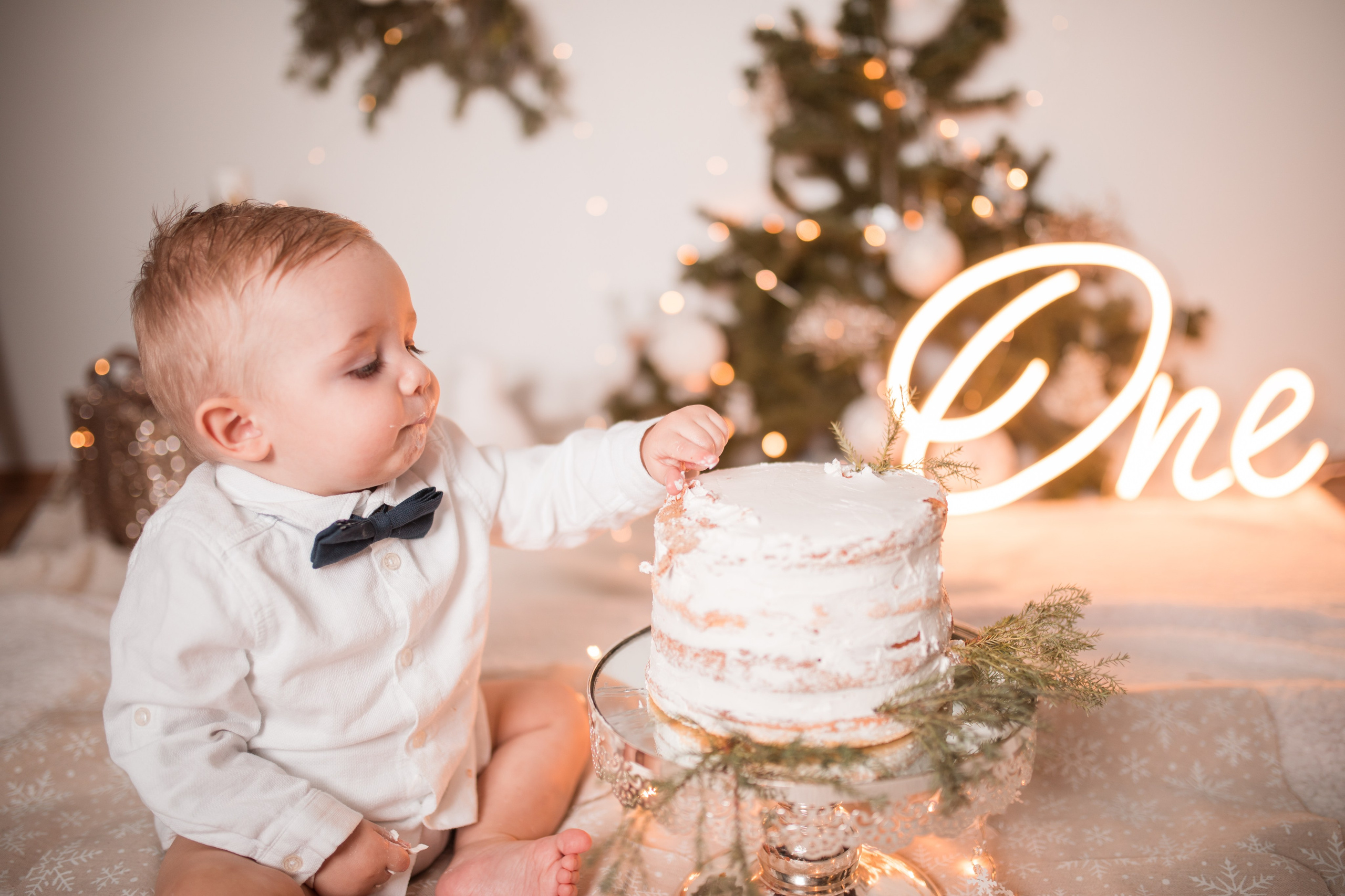 ILIJA 1TH BIRTHDAY SMASH CAKE. HOME