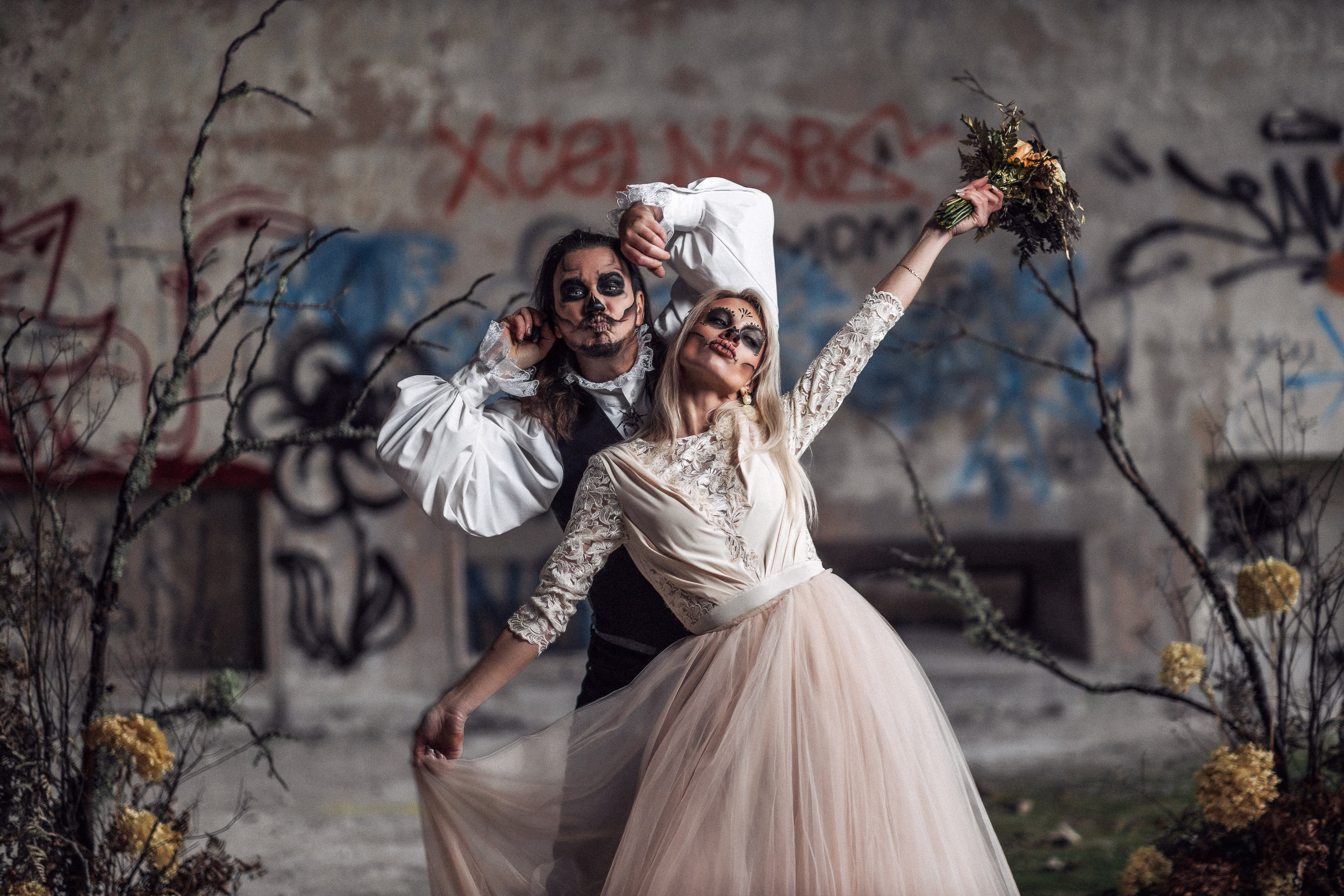 Couple Halloween 22.10.2023. Portree- ja perefotograaf Anton Hansen Tallinnas, Eestis