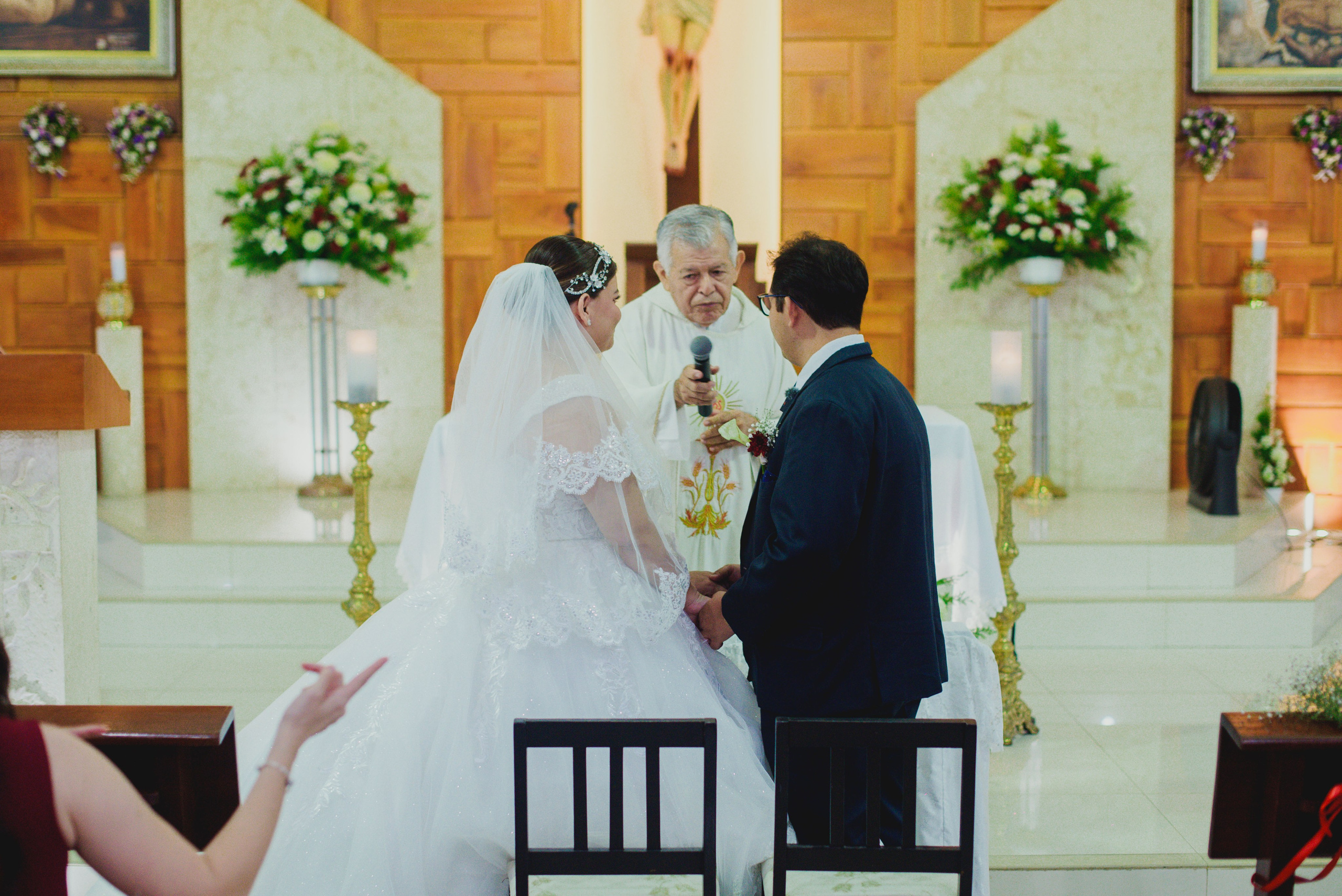 Servicio de boda religiosa. Fotógrafo "dD" Didier Dzul