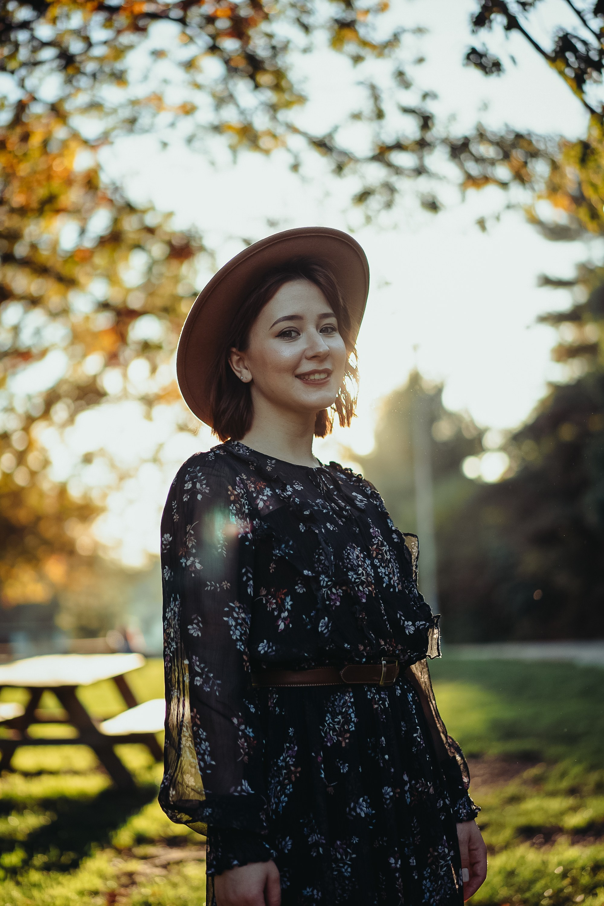 Alena in Prospect Park. Portrait and wedding photographer in New York