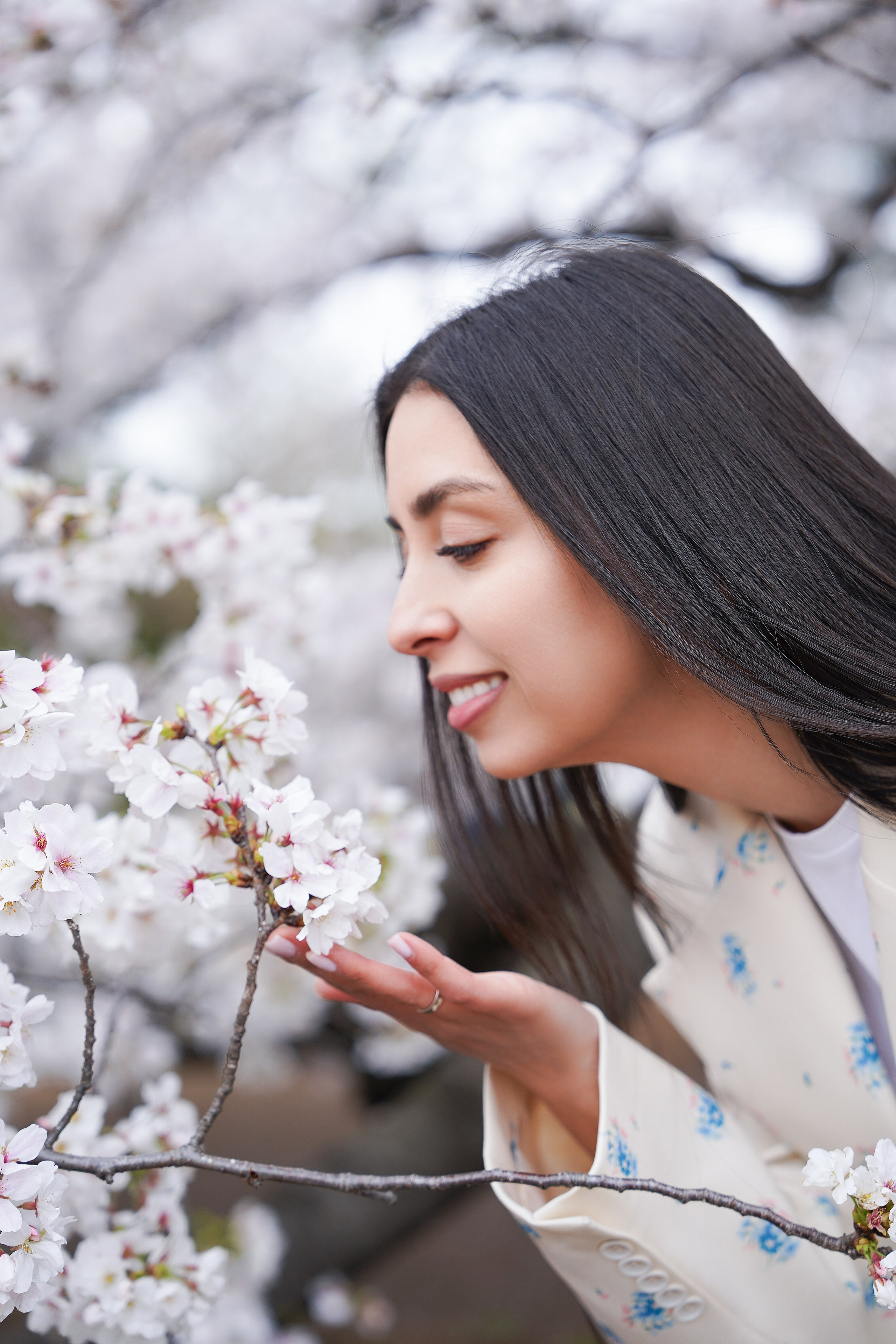 Sakura photoshoot. Фотограф в Токио Япония