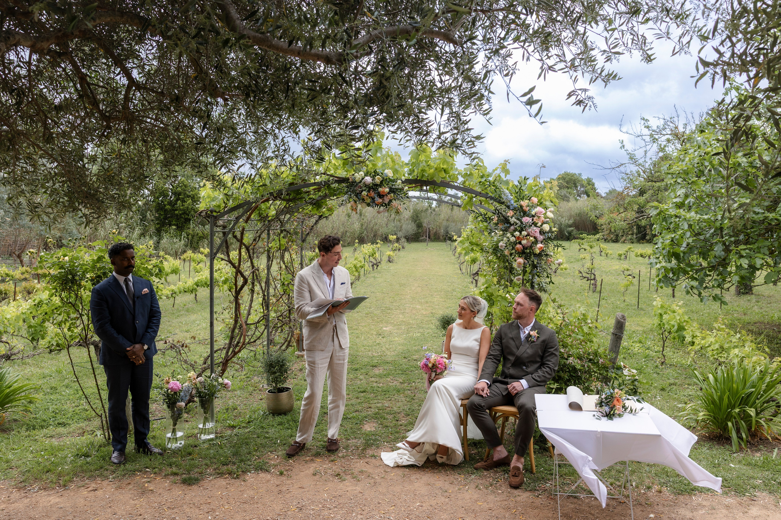 Свадьба в Château Du Puits Es Pratx — яркий день на юге Франции. Евгения Смирнова — Ваш фотограф в Тулузе и на юго-западе Франции
