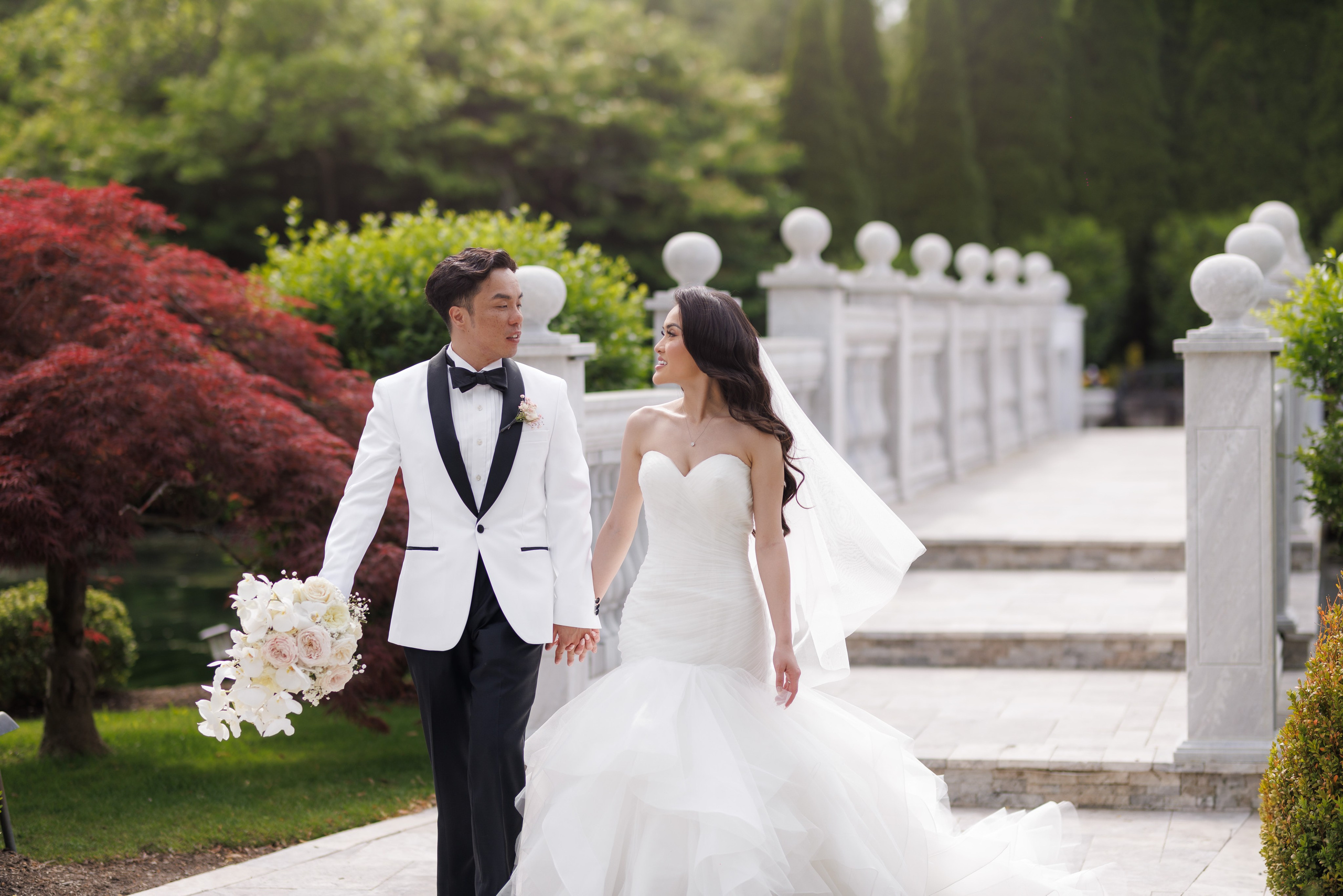 Jen & Wei, The Mansion on Main Street, NJ. Wedding Photo & Video