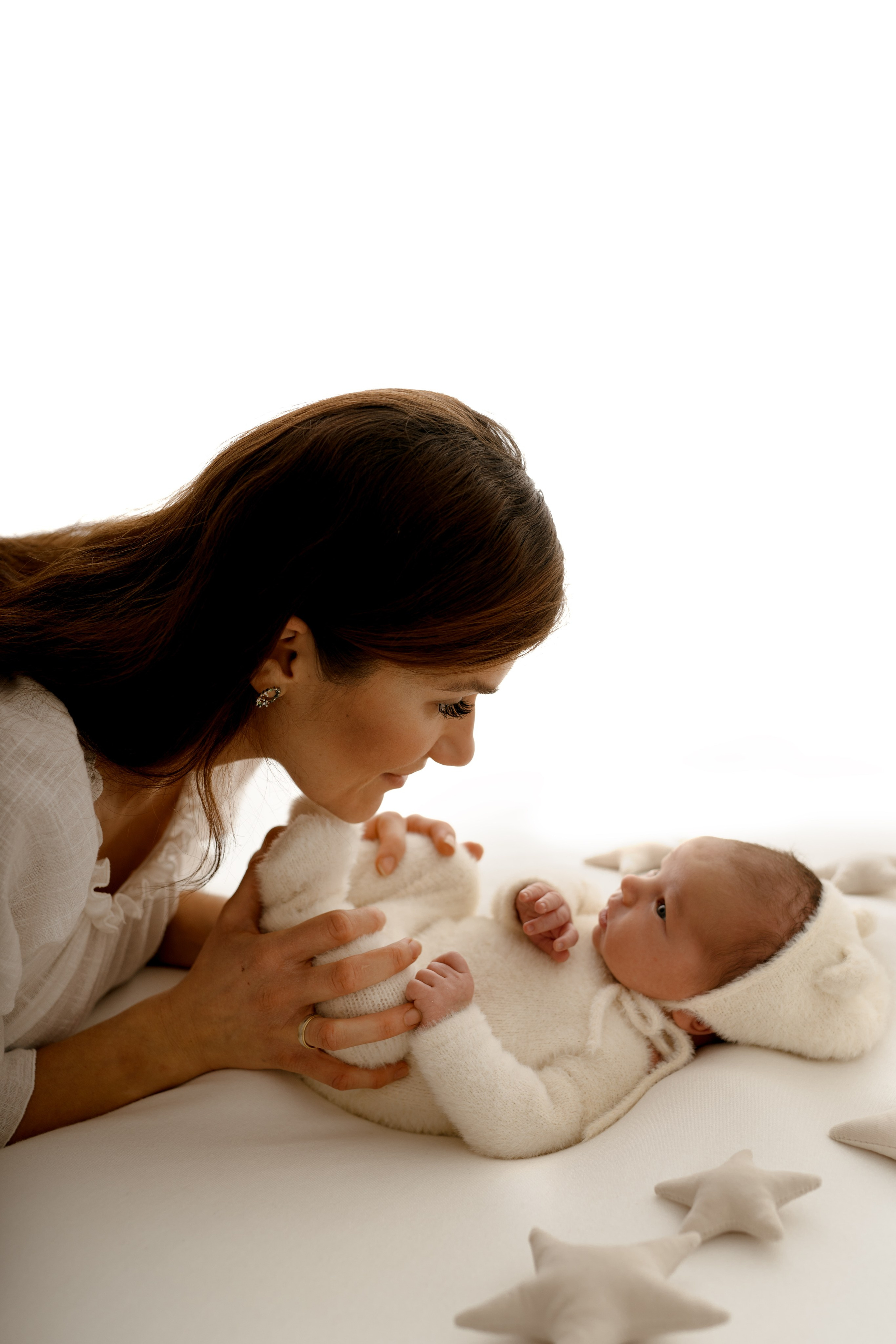 Malutki Szymuś na swojej pierwszej sesji. Fotograf Łódź - sesja ciążowa, noworodkowa, dziecięca. Studio w Łodzi