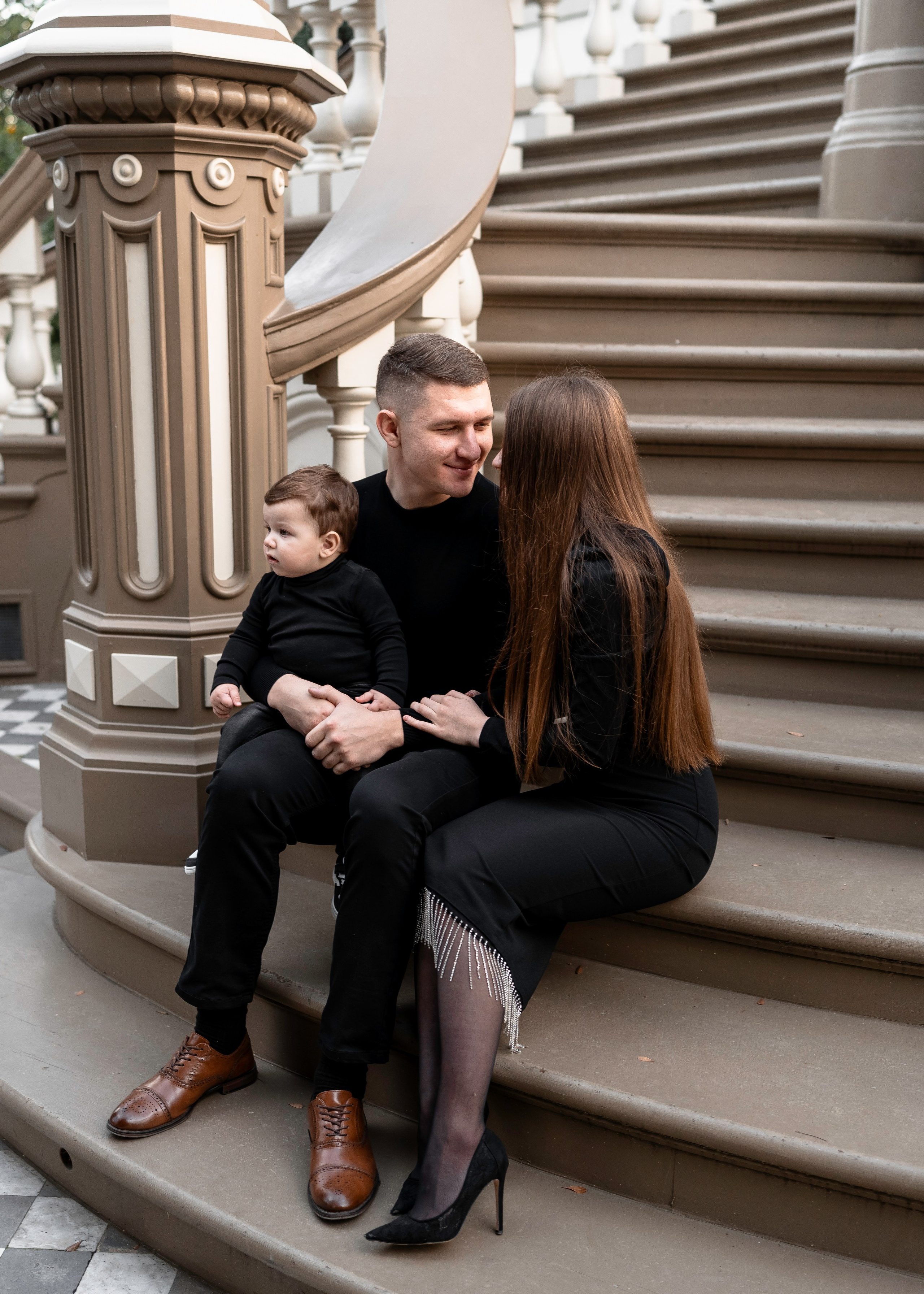 Artem, Nadia & Elisha. Family photographer in Sacramento | Sofia Pavenko