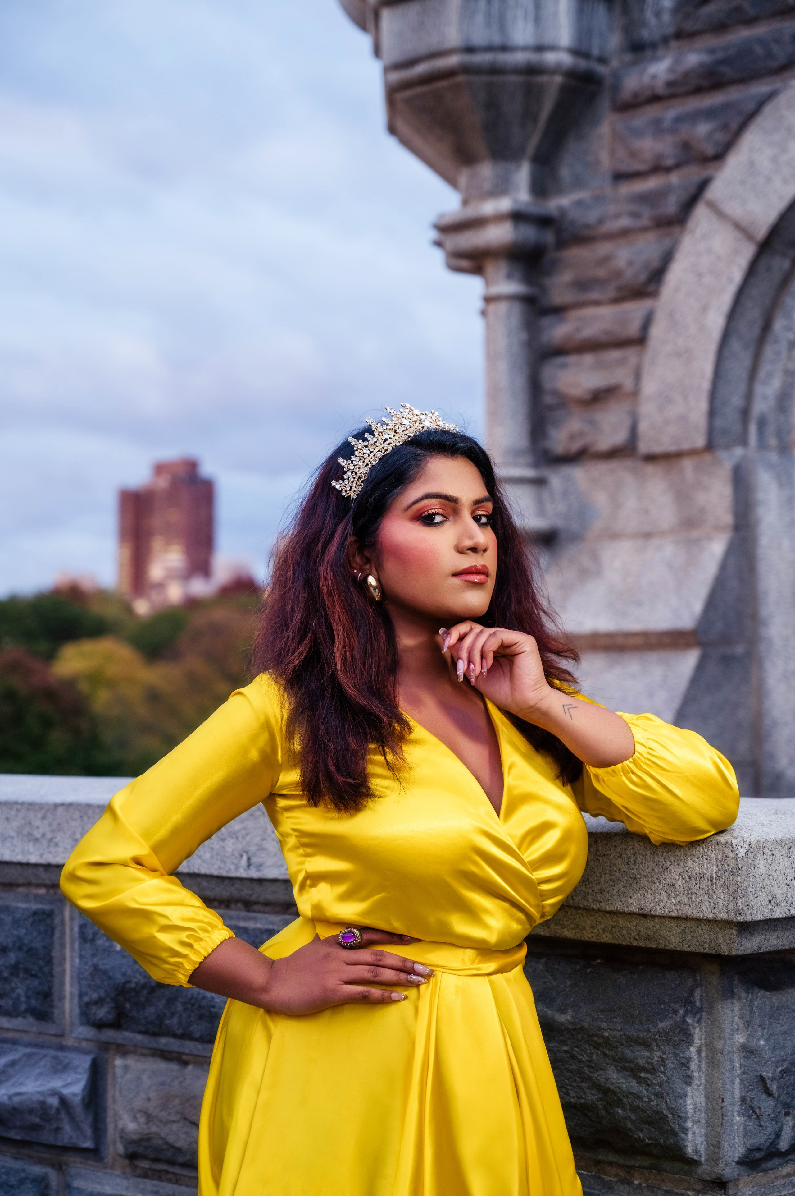 Flying dress. Alena Galieva New York Photographer