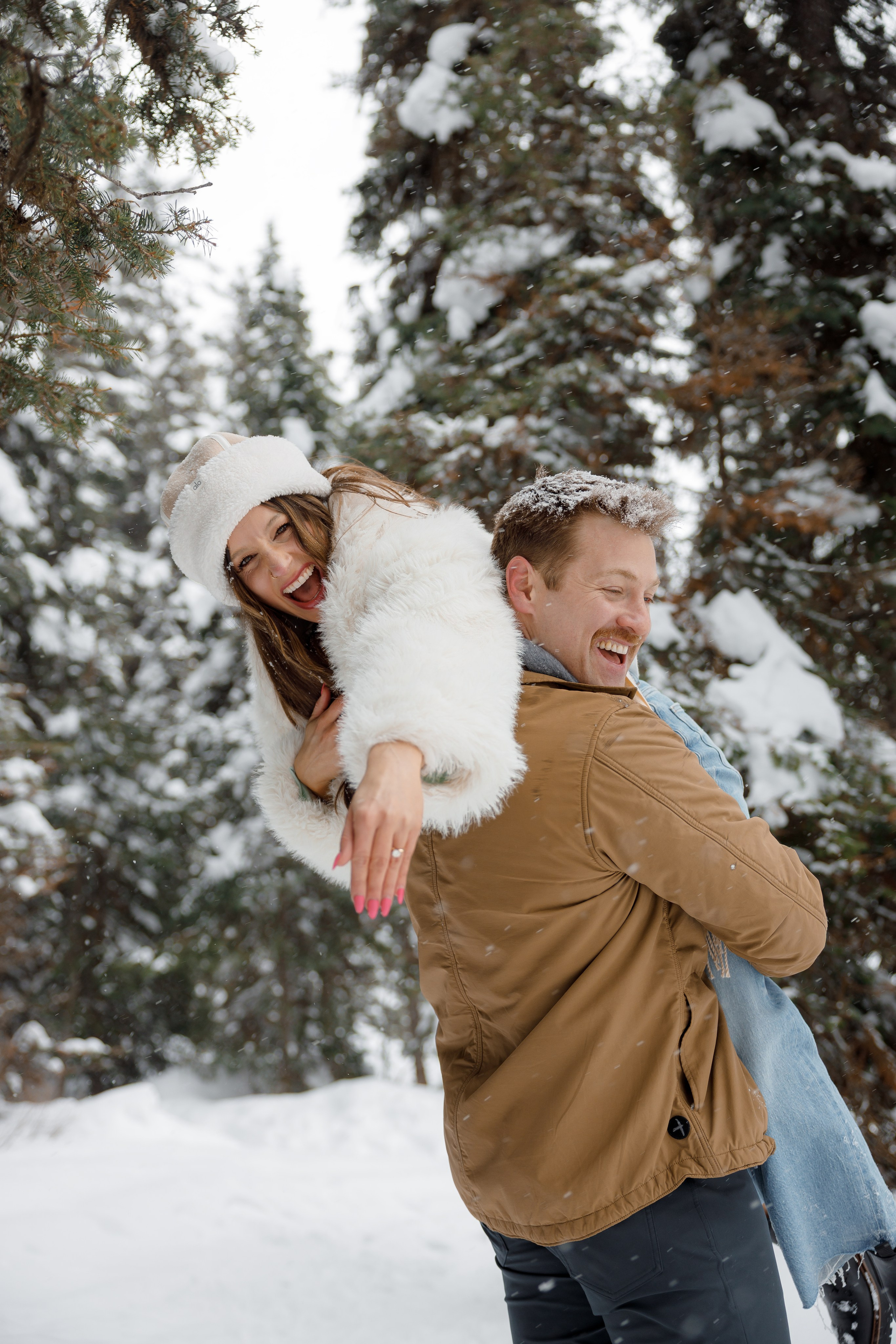 Lake Louise engagement session. Home