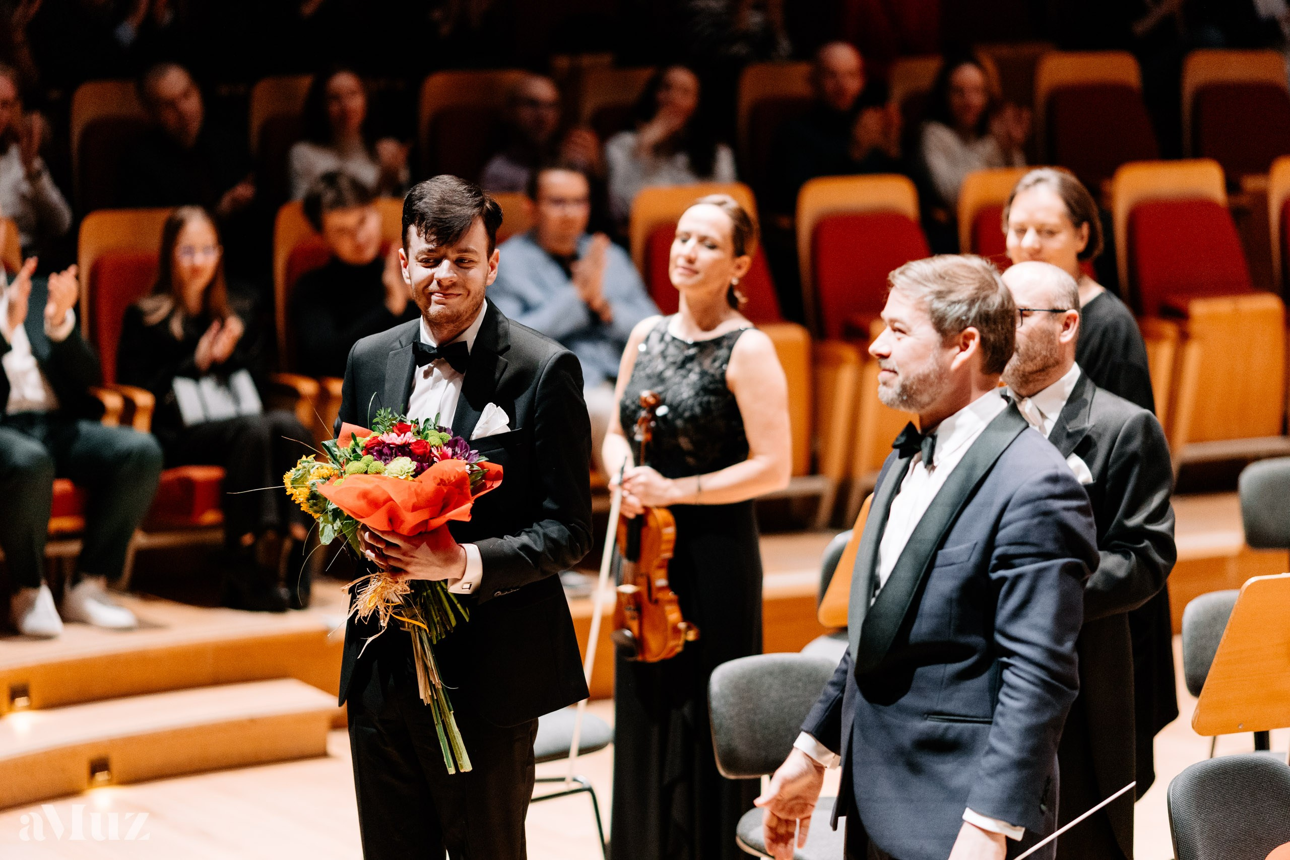 Koncert dyplomantów aMuz w Polskiej Filharmonii Bałtyckiej. Fotograf Ślubny Warszawa - Sesje Biznesowe Rodzinne Eventy