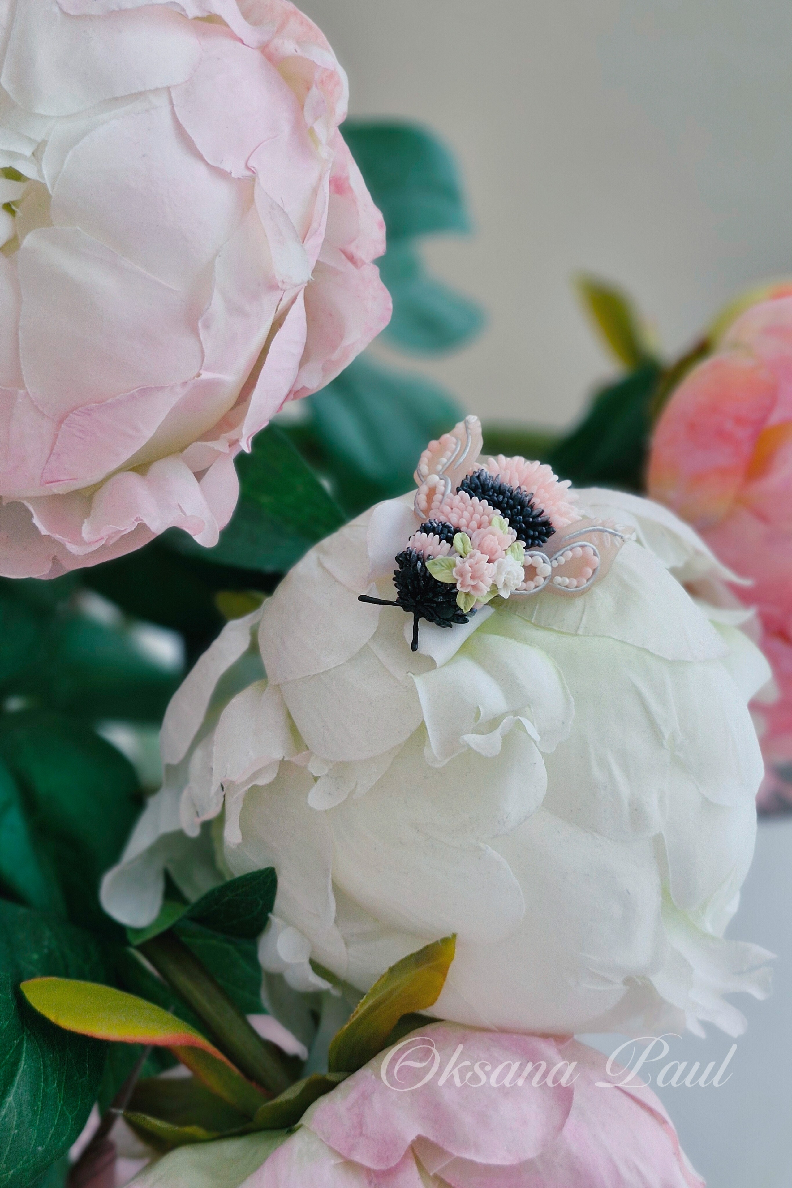 Броши-жуки / Insekten-Broschen ➜. Oksana Paul-Gardinen-Design Oksana Paul ✧ Art of Gardinen & Textile Design ✧ Polymer Clay Art & Handmade Creatures