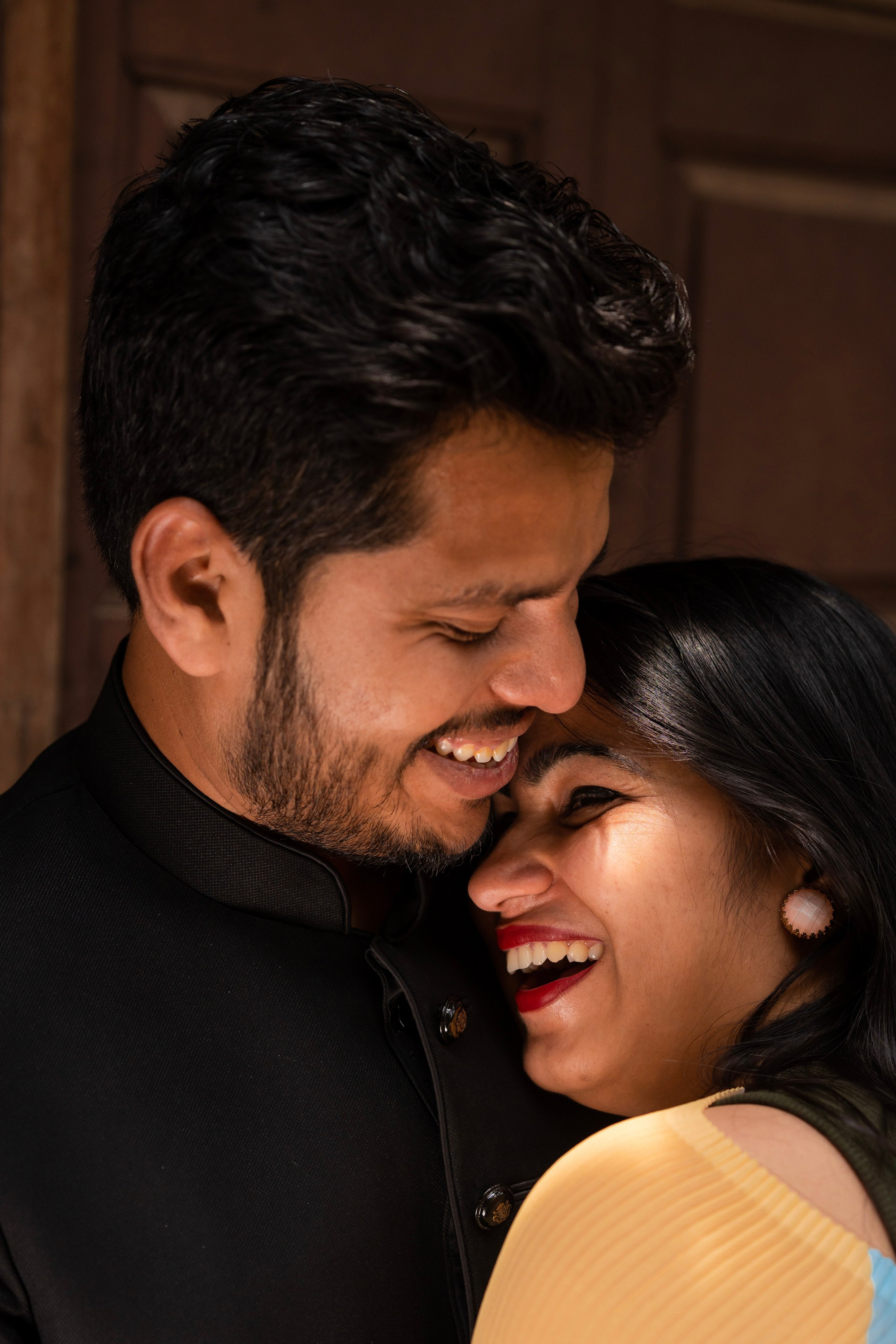 Prakriti & Ayush, Pre-Wedding Shoot at Shibravyi Courtyard, Bangalore | Truly Yours