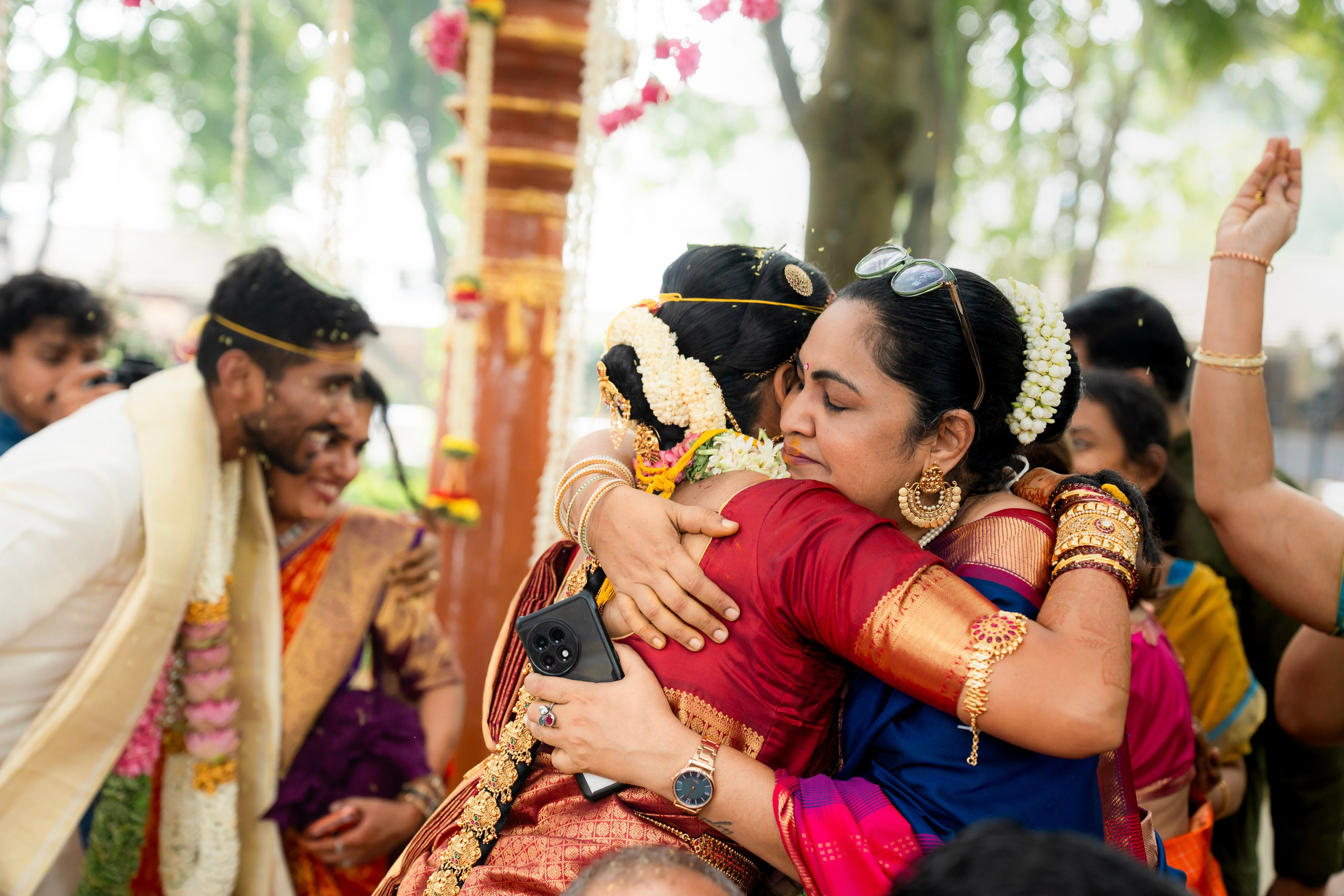 Samyuktha & Manoj, Tamil and Telugu Wedding at Angana Courtyard, Bangalore | Truly Yours