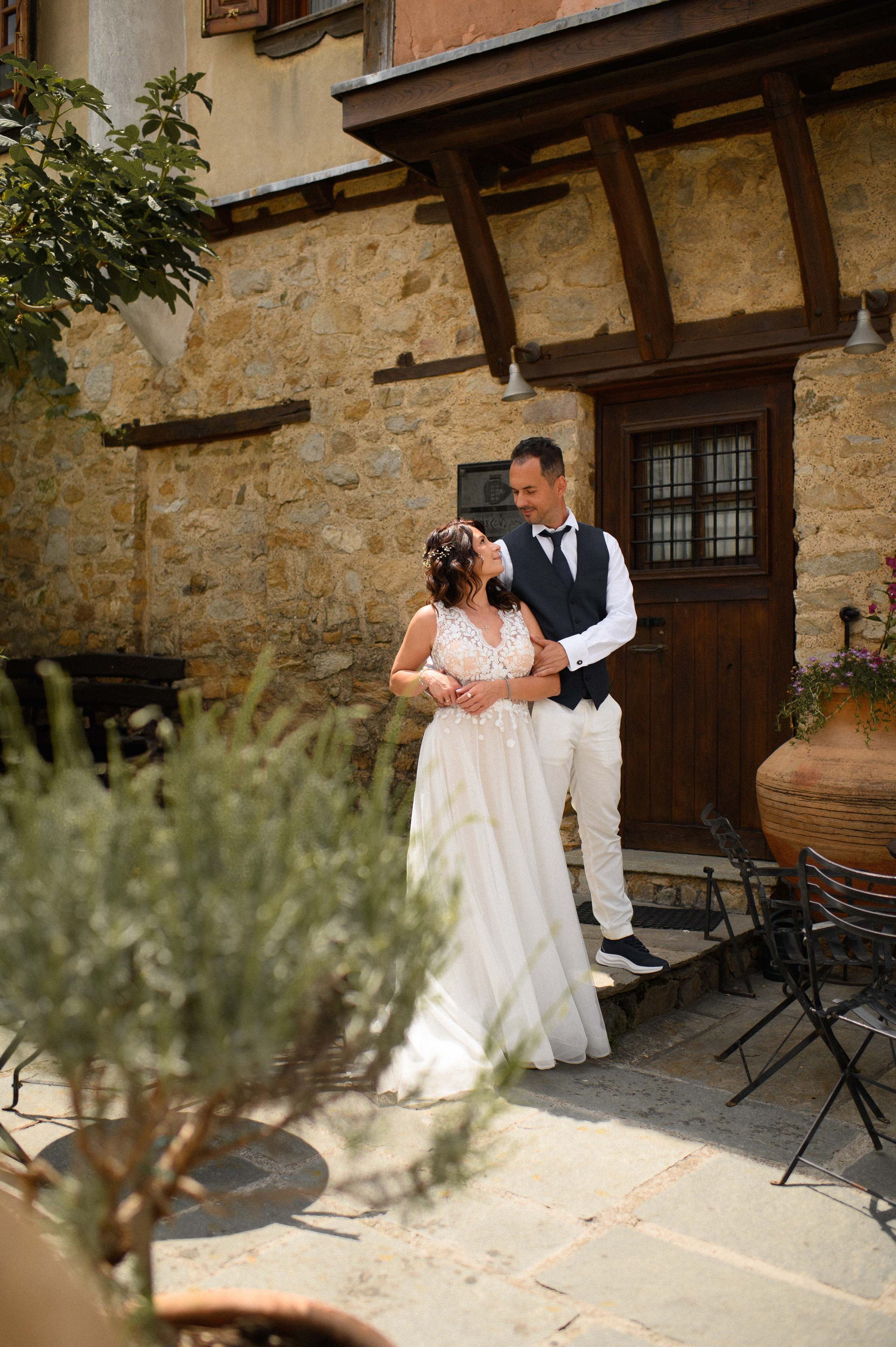 Wedding in Arnia Daria and George. Family, children, portrait, and event photography in Thessaloniki