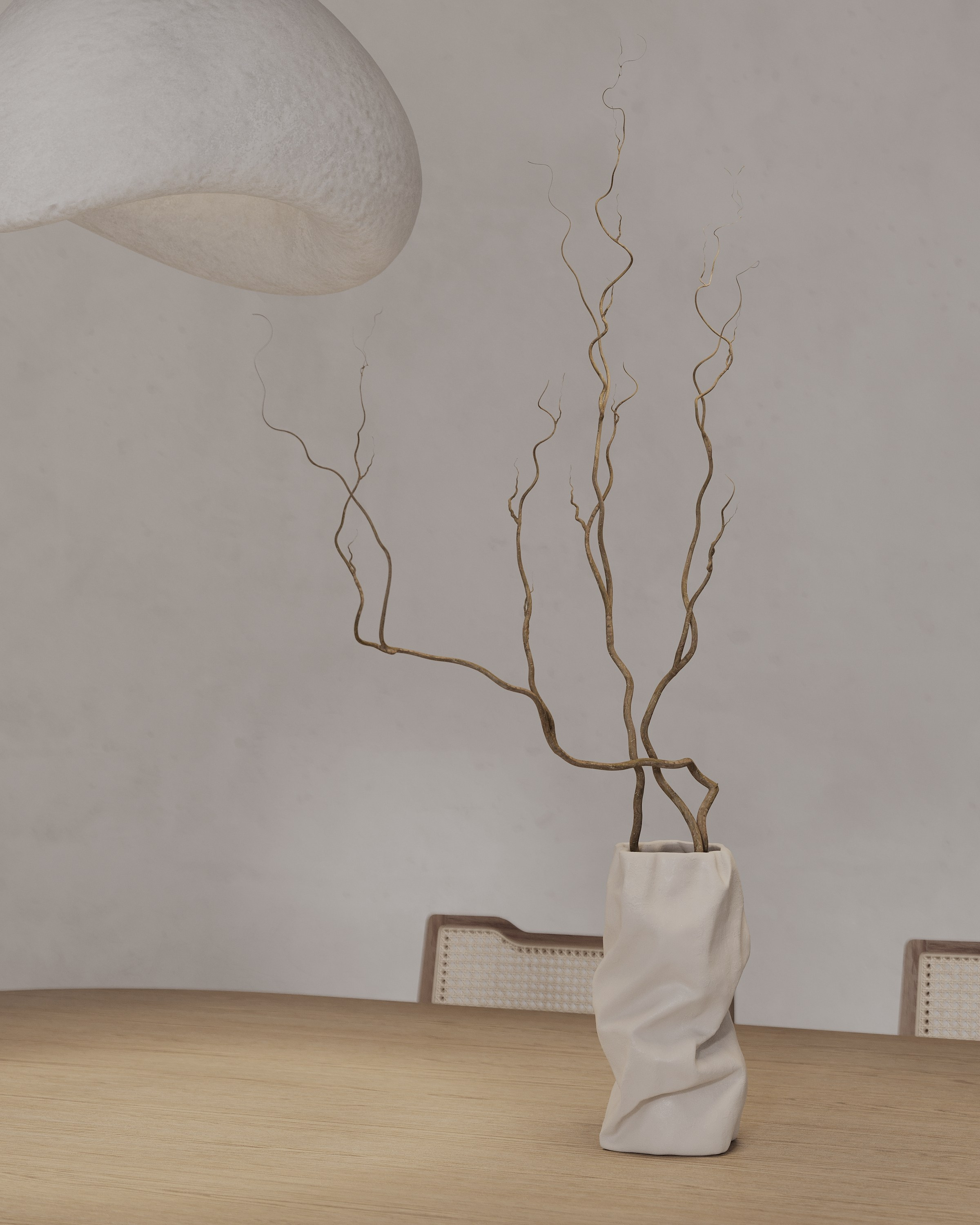 Wooden minimalizm. Simple Archs — high quality visualizations for your interior projects