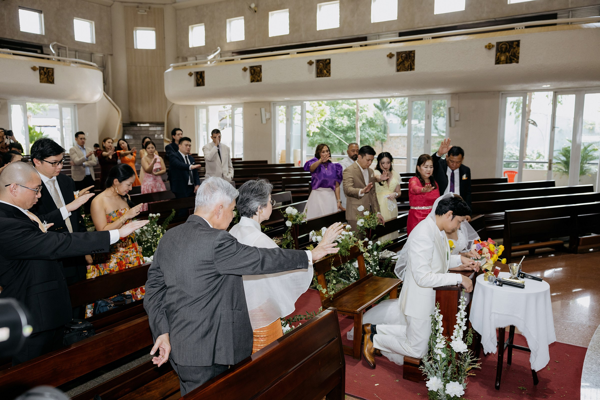 Church Wedding / Nica & Xavier. Nhiếp ảnh gia đám cưới hàng đầu tại Thành Phố Hồ Chí Minh
