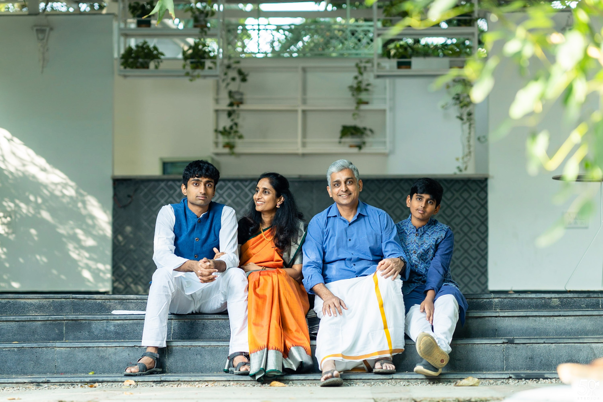 SANJAY AND SAKETH UPANAYANA. 50mm STUDIOS
