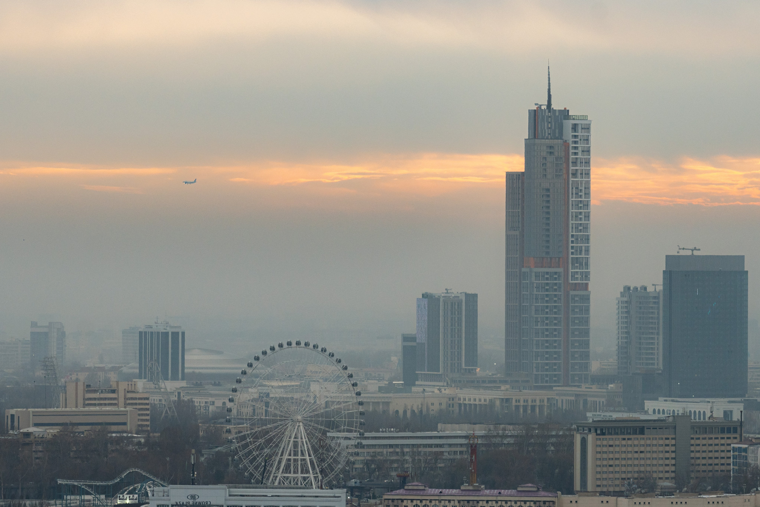 Смог в Ташкенте или Взгляд на город с высоты птичьего полета. Георгий Намазов | Фотограф в Ташкенте