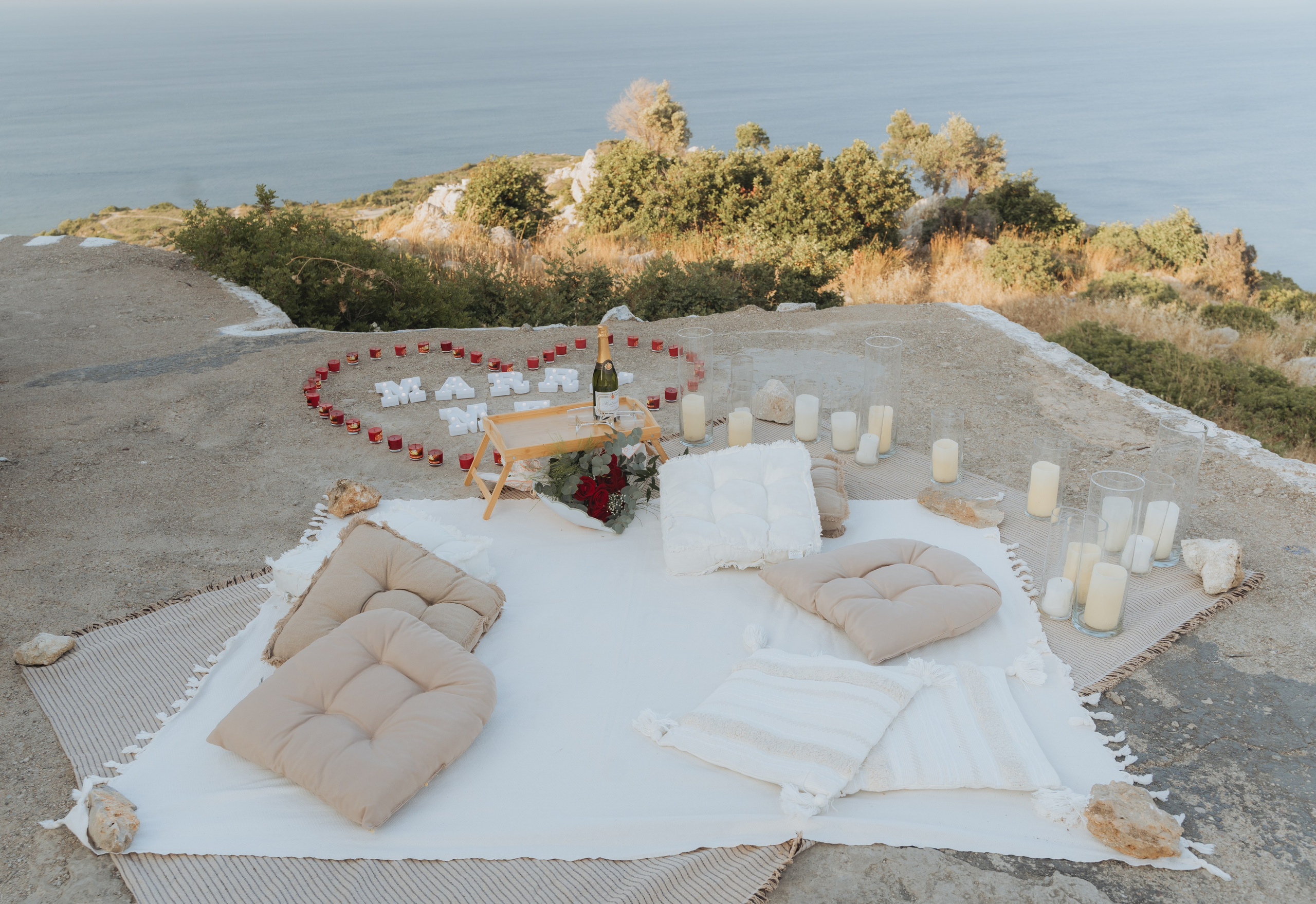 Anil and Denise. Renate Woeste | Wedding planner in Rhodes. Creating dream weddings by the sea. Let’s make your special day unforgettable