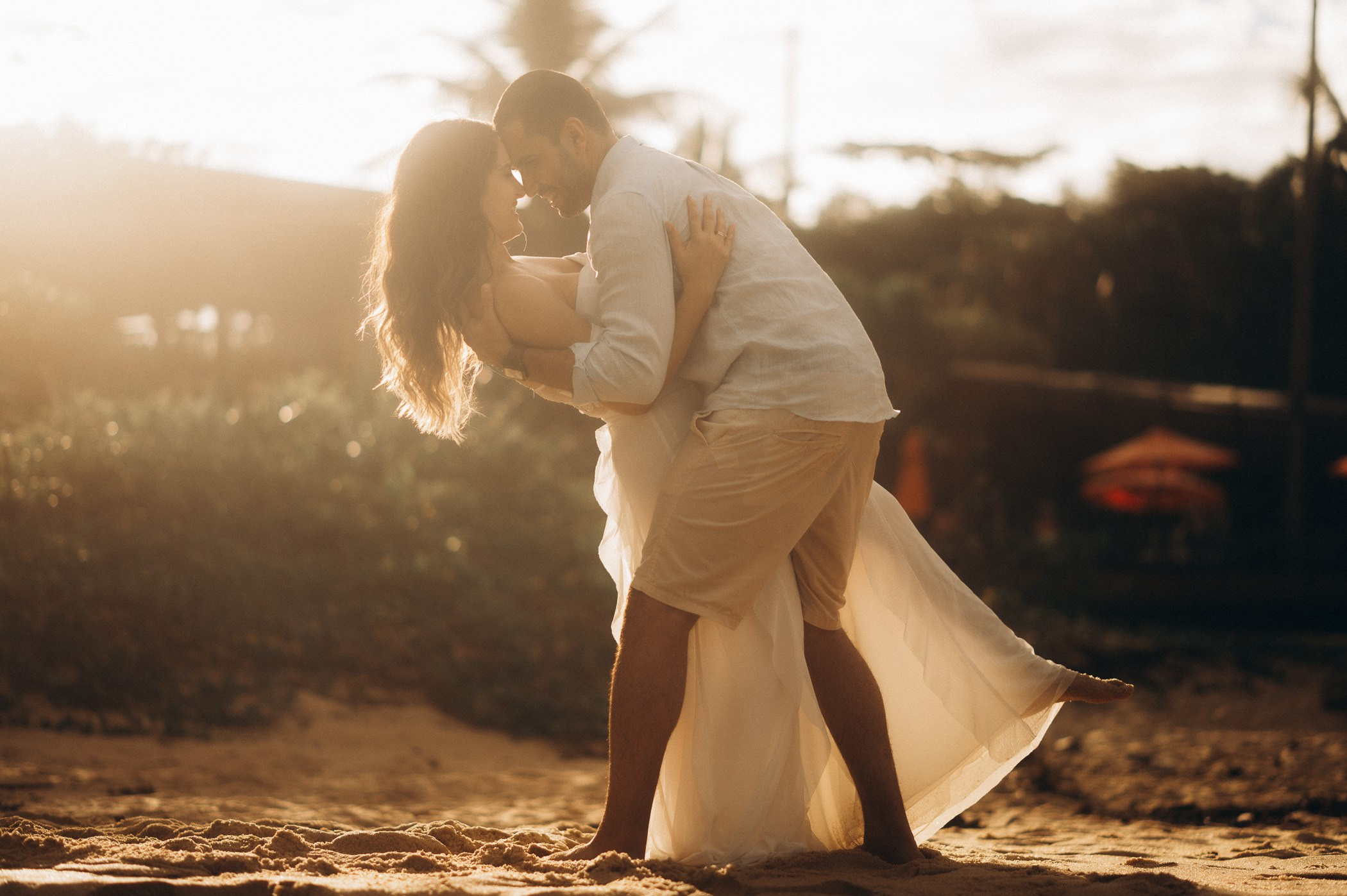 Samantha & Juliano | Ensaio de Casal na Praia de Ubatuba