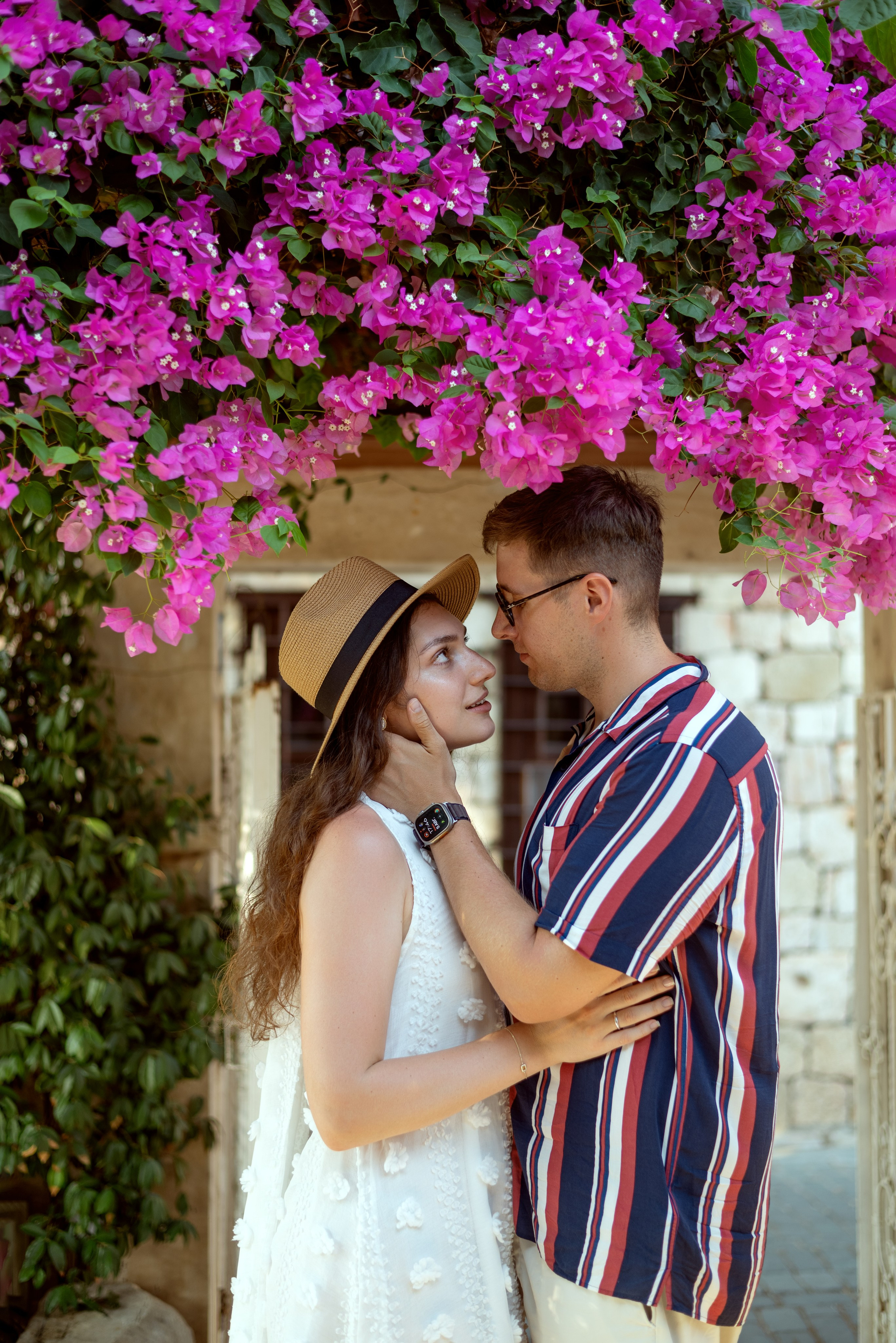 пара в старом городе Анталии