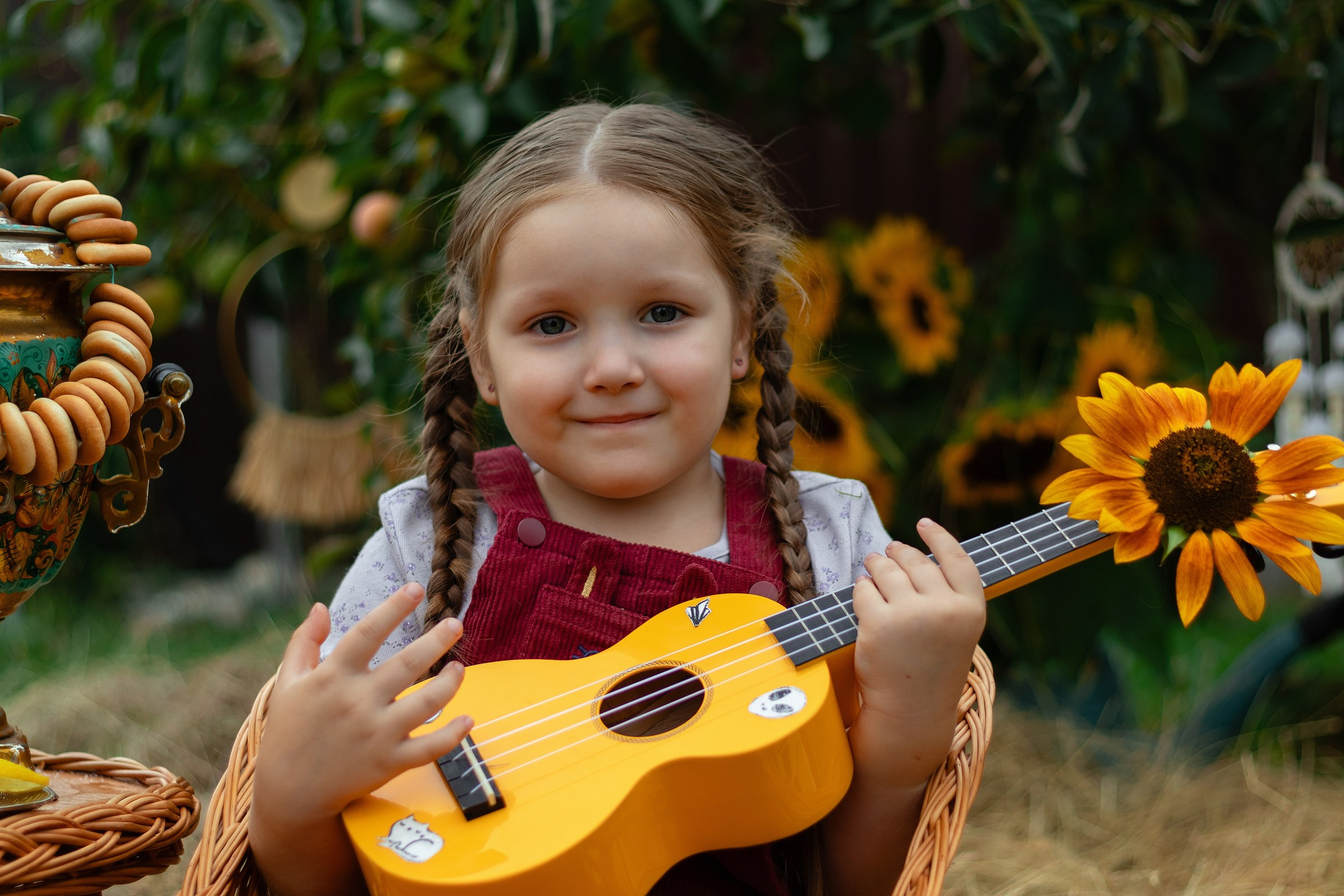 Чаепитие в саду