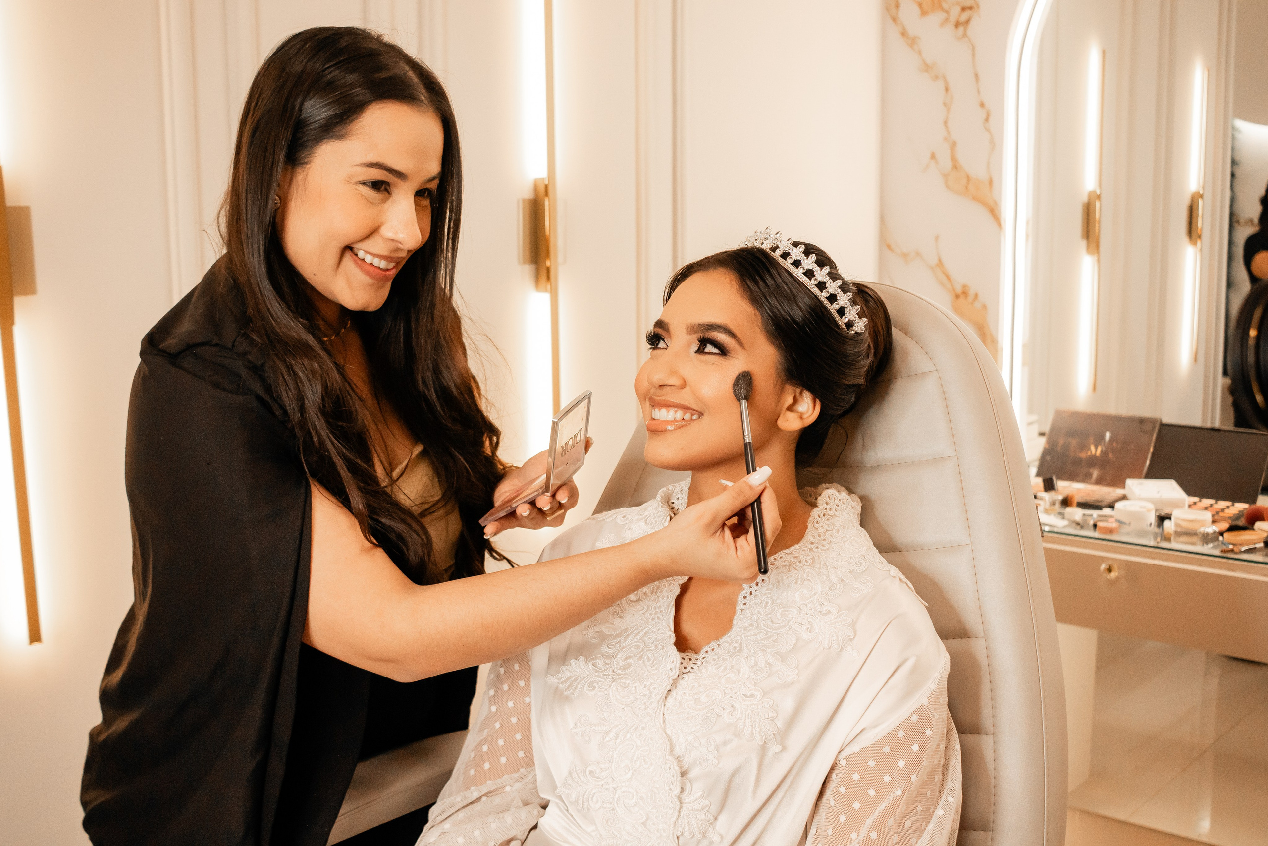 Maysa e Felipe — Making off da Noiva e Recepção. Fotógrafa de casamento e festa infantis em Marilía, São Paulo
