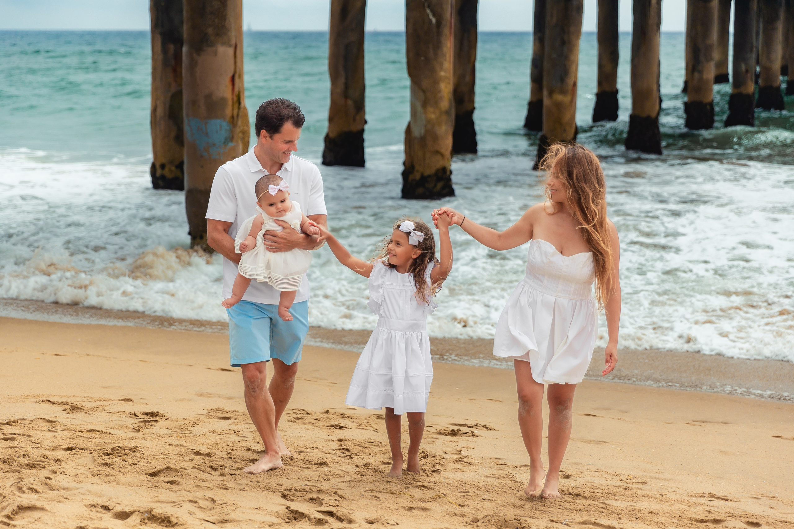 Families. Los Angeles portrait photographer Valeria Kasatkina
