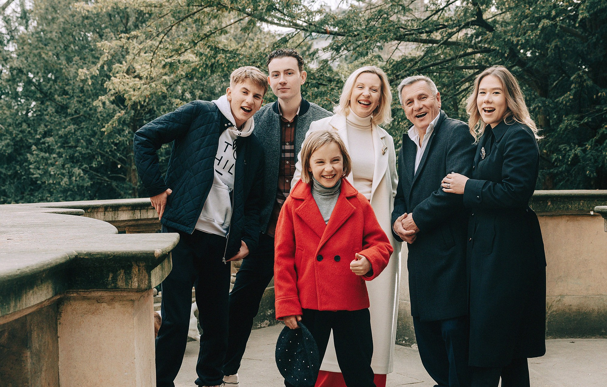 Наталья с семьей. Family and wedding photographer in Prague Natalia Fedori